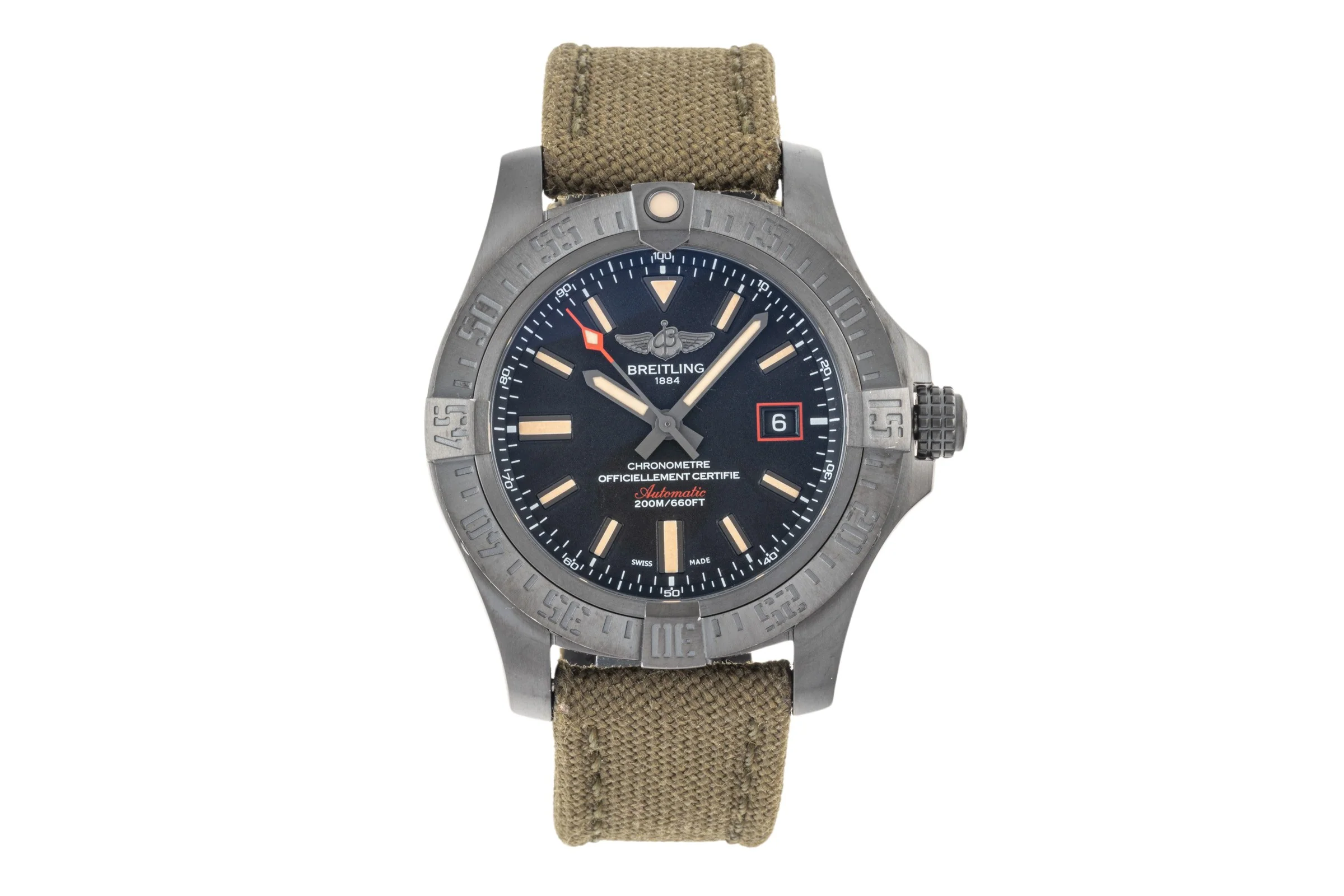 Breitling Avenger Blackbird 44 titanium automatic men's watch V1731110/BD74 LP: 4800EUR  [2400003] - Image 4