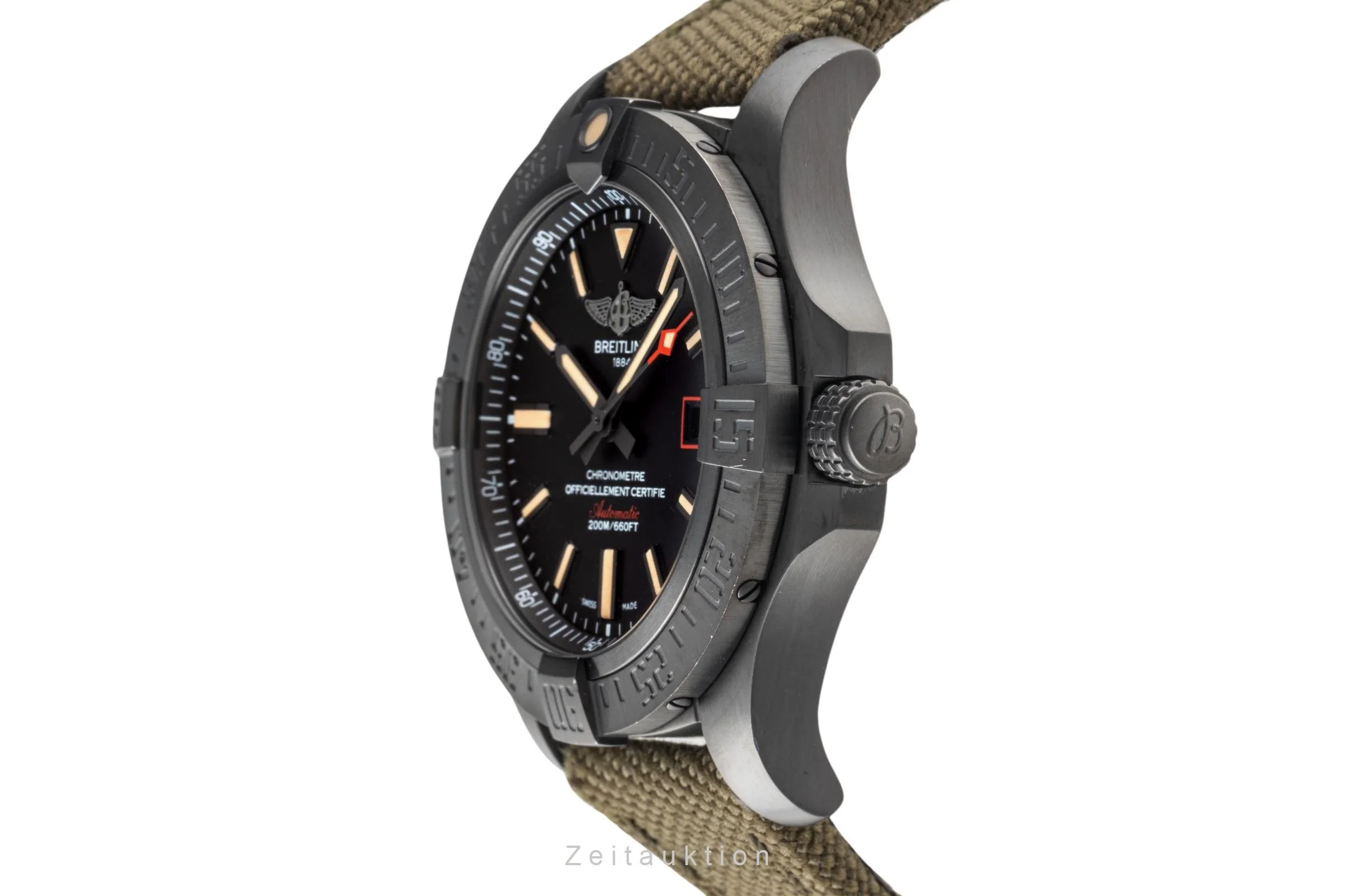 Breitling Avenger Blackbird 44 titanium automatic men's watch V1731110/BD74 LP: 4800EUR  [2400003] - Image 6