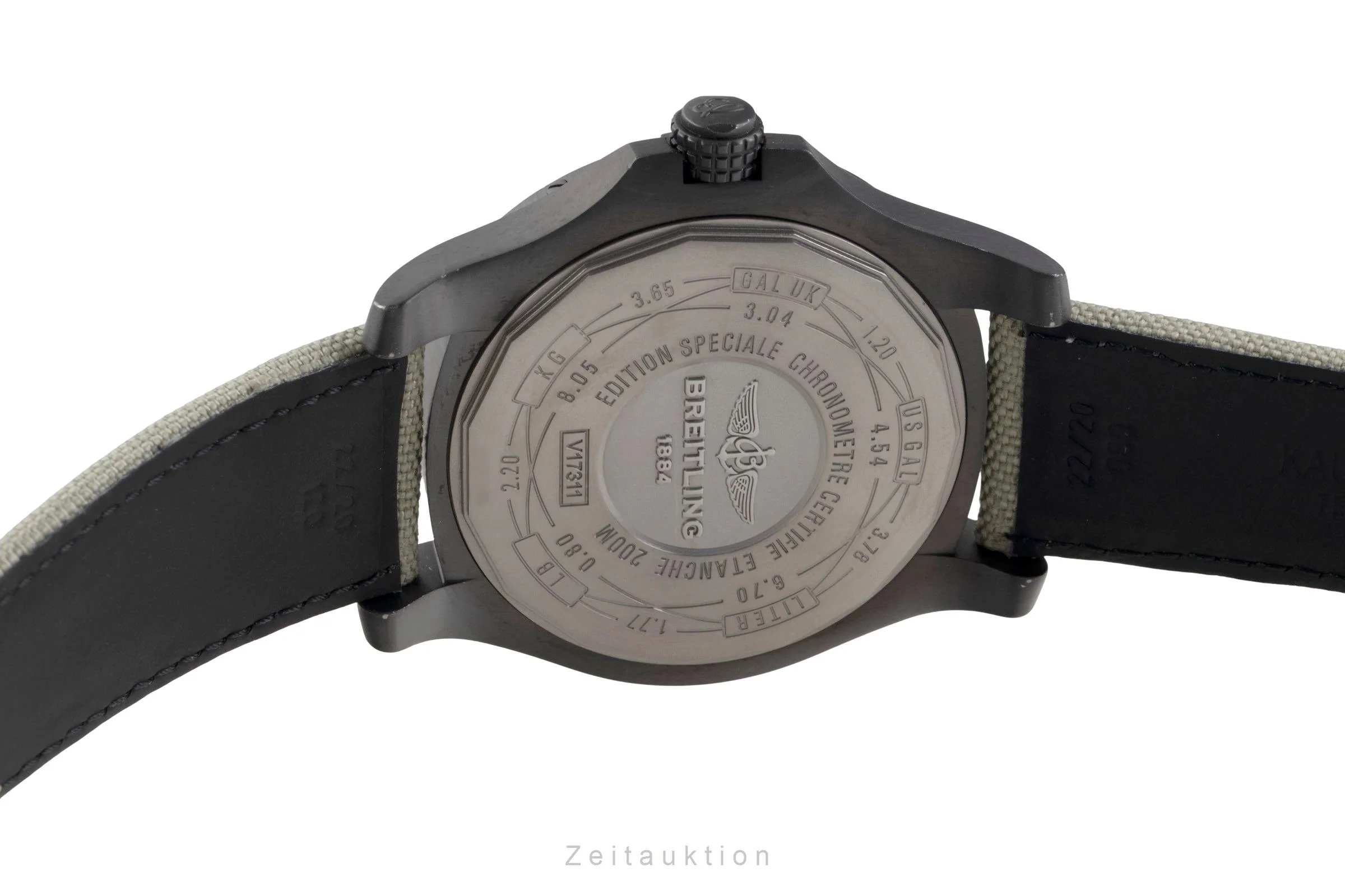 Breitling Avenger Blackbird 44 titanium automatic men's watch V1731110/BD74  [2600201] - Image 12