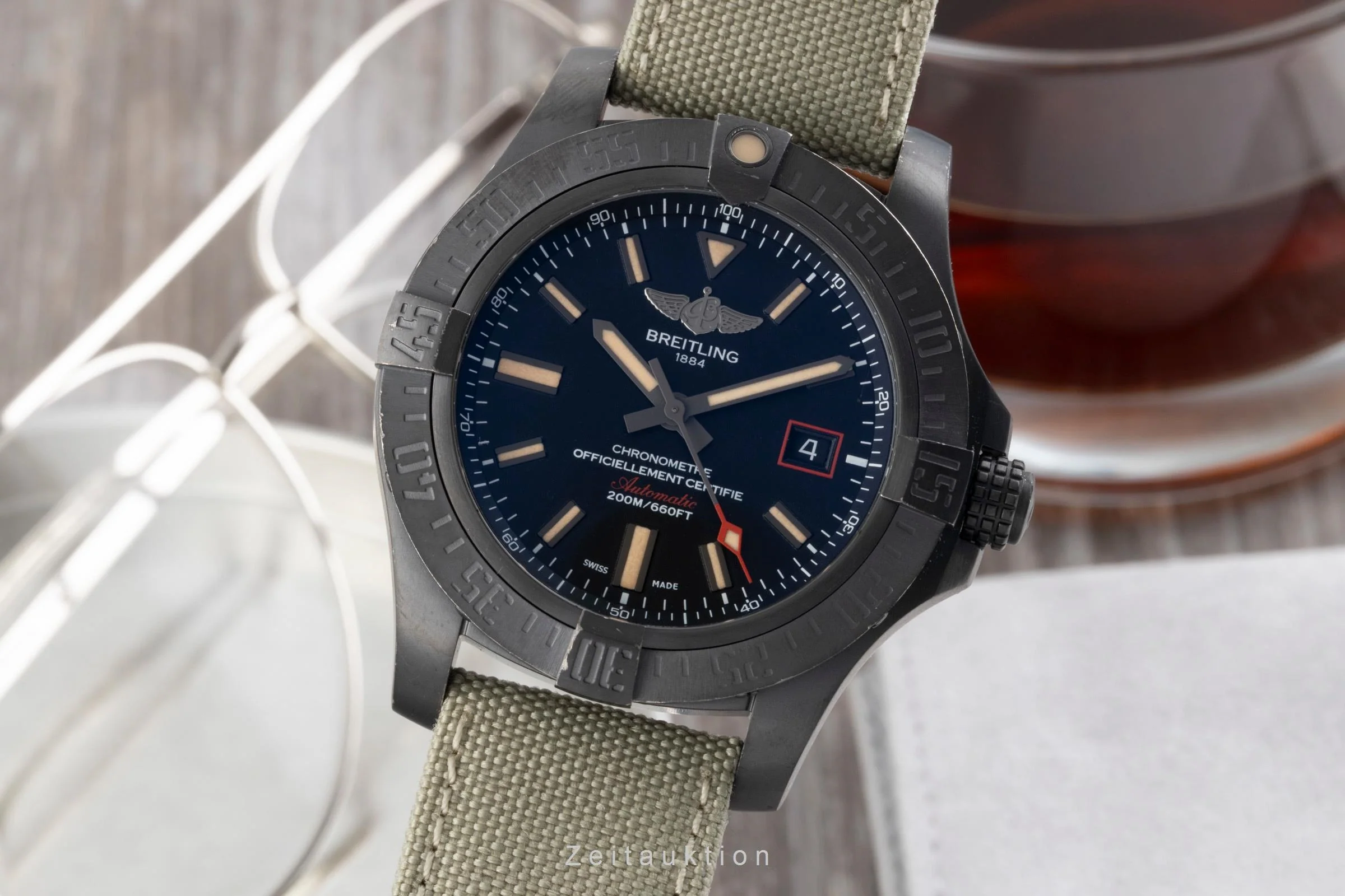 Breitling Avenger Blackbird 44 titanium automatic men's watch V1731110/BD74  [2600201] - Image 2