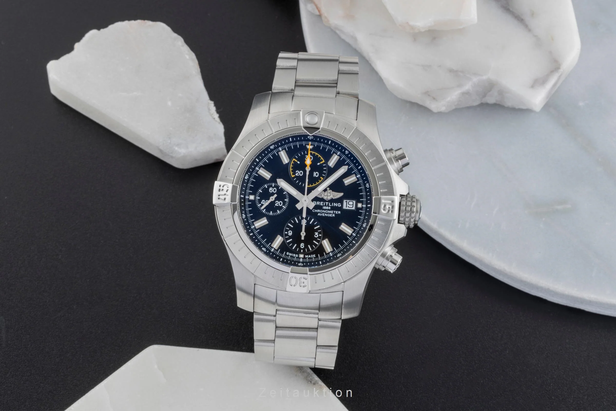 Breitling Avenger chronograph steel automatic men's watch A13317  [2505744] - Image 4