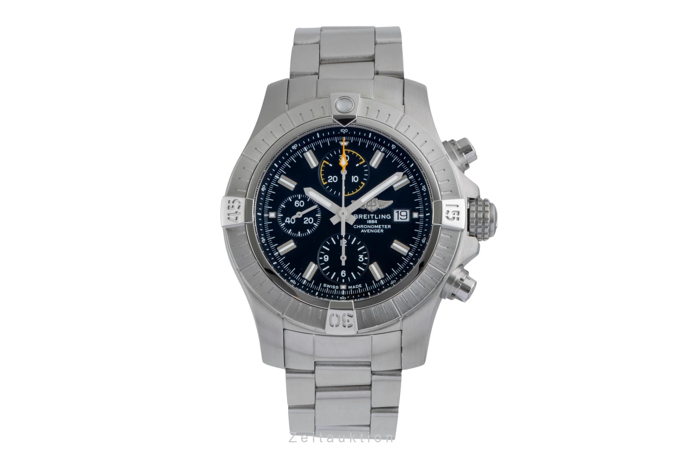 Breitling Avenger chronograph steel automatic men's watch A13317  [2505744] - Image 5