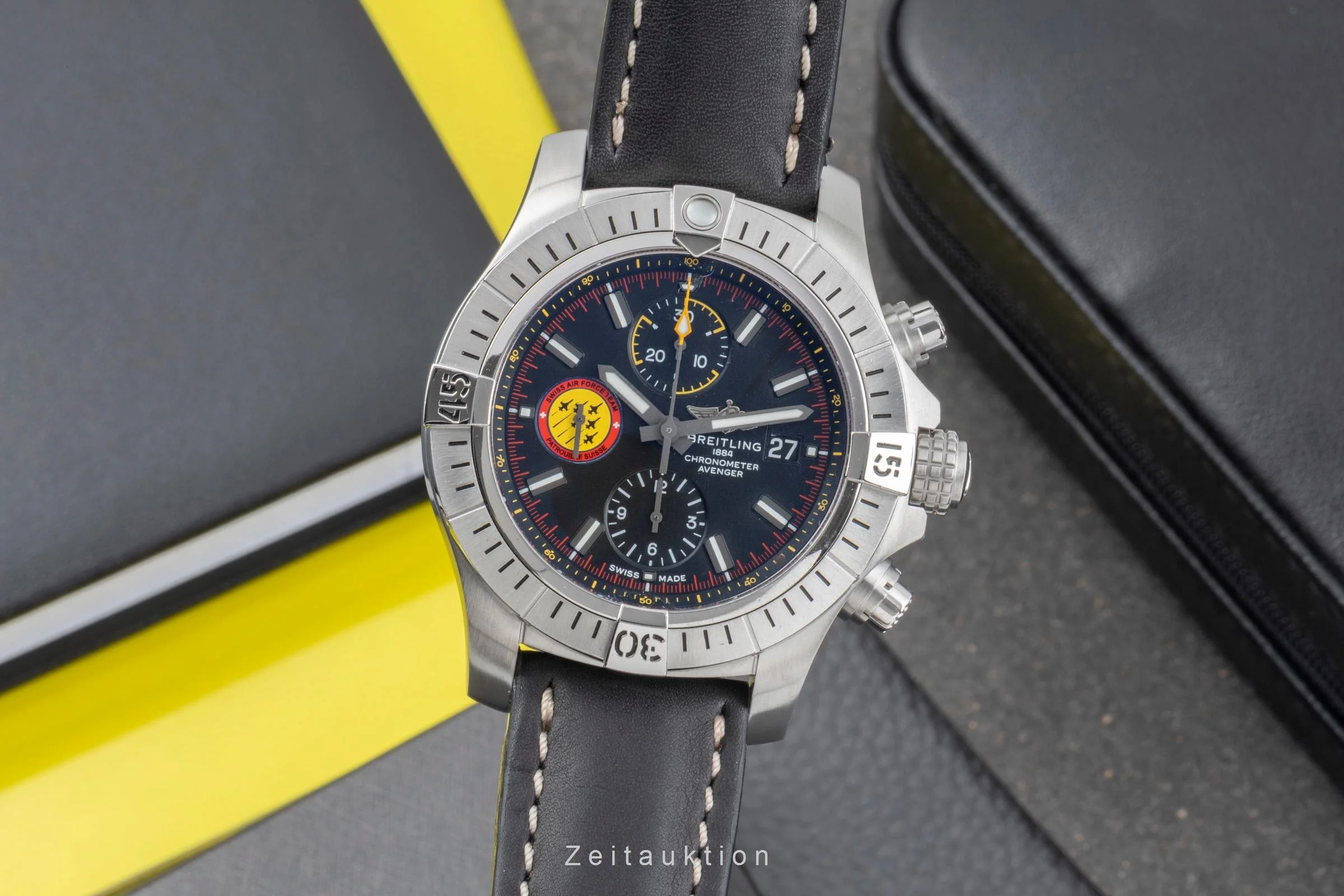 Breitling Avenger chronograph steel automatic men's watch A133171A1B1X1 Limited  [2504730] - Image 2