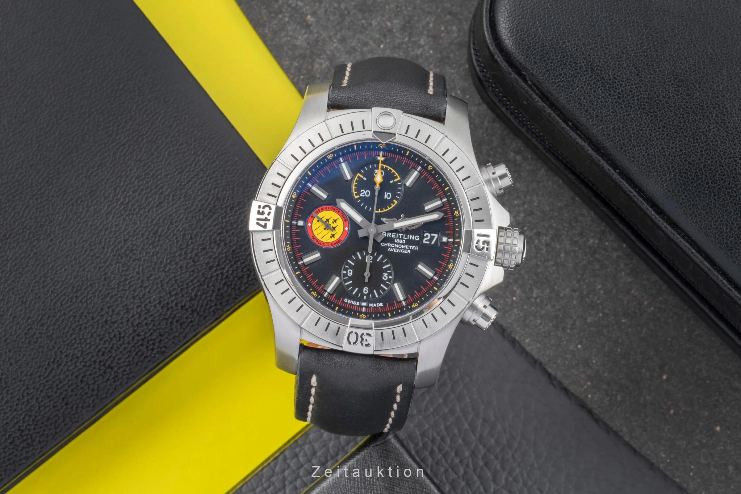 Breitling Avenger chronograph steel automatic men's watch A133171A1B1X1 Limited  [2504730] - Image 4