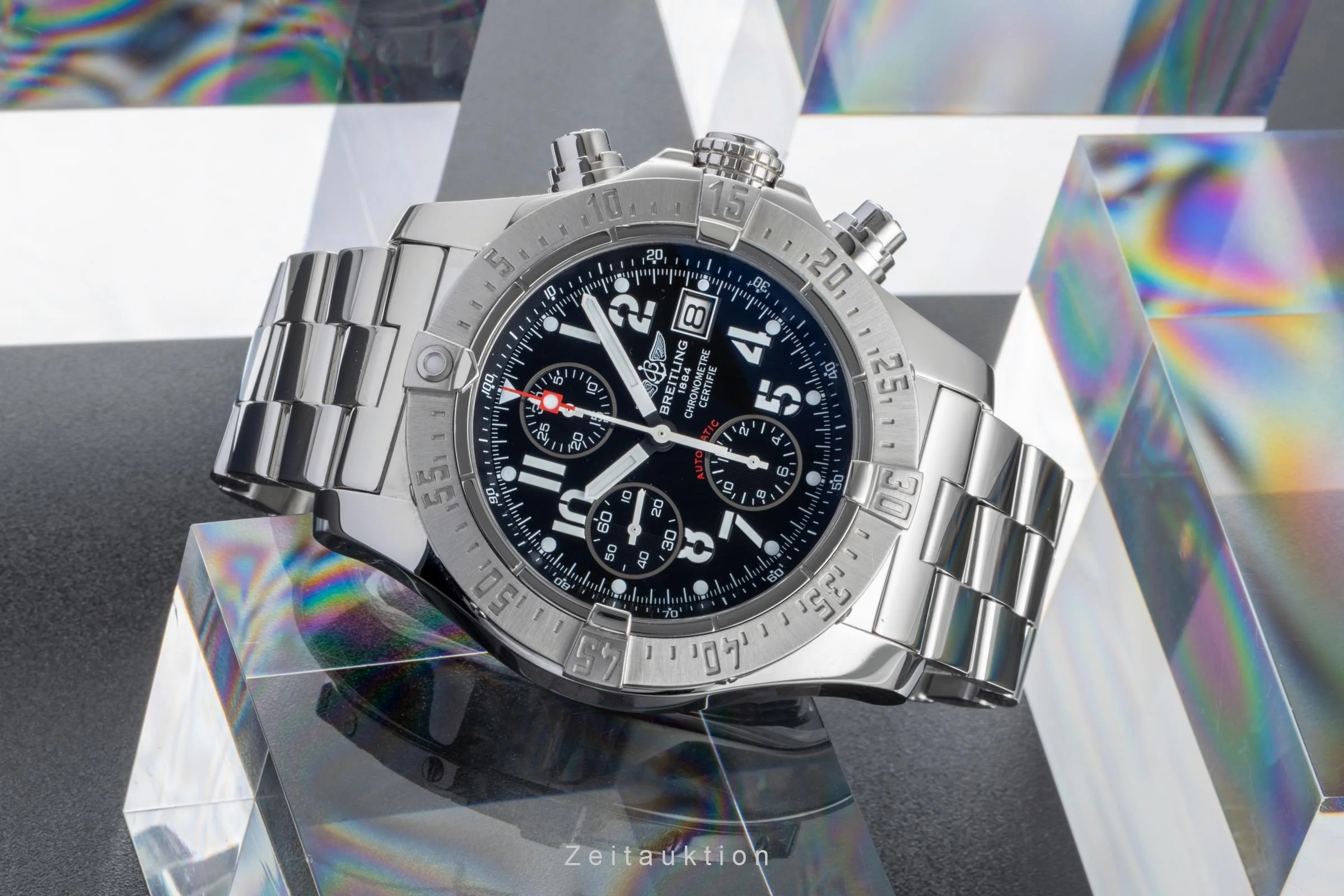 Breitling Avenger chronograph steel automatic men's watch A13380  [2506679] - Image 3