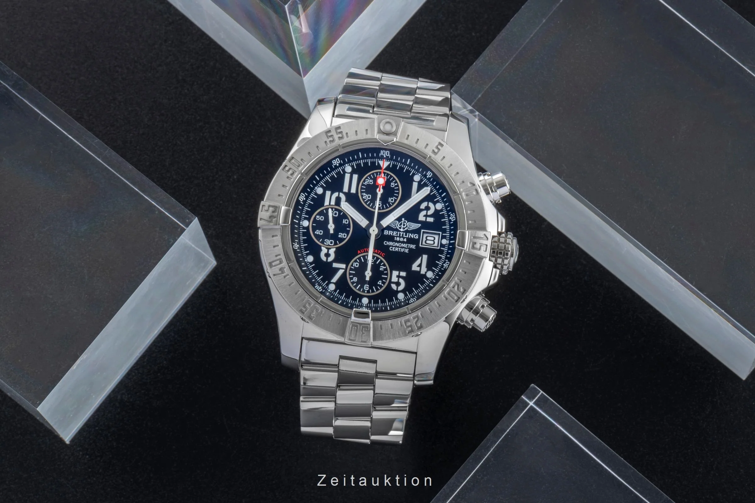 Breitling Avenger chronograph steel automatic men's watch A13380  [2506679] - Image 4