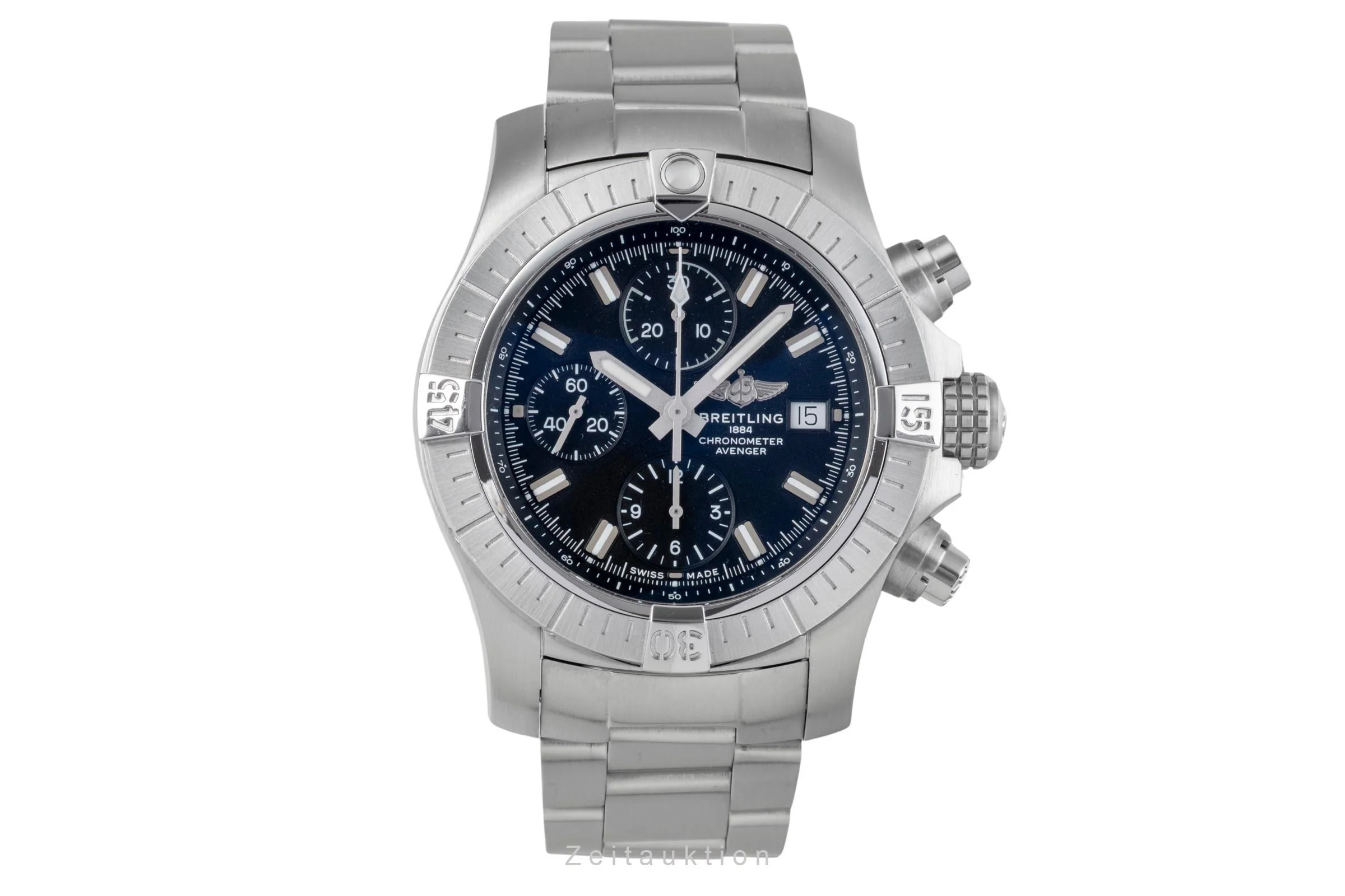 Breitling Avenger chronograph steel automatic men's watch A13385 LP: 7200EUR  [2506217] - Image 5