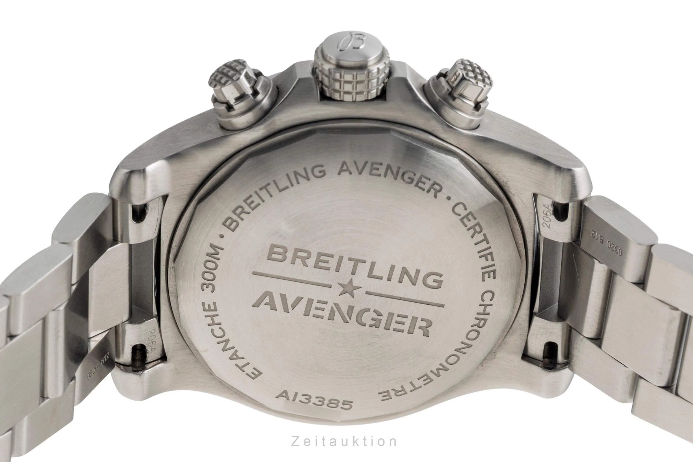 Breitling Avenger chronograph steel automatic men's watch A13385101B1A1 LP: 5850EUR  [2501756] - Image 10