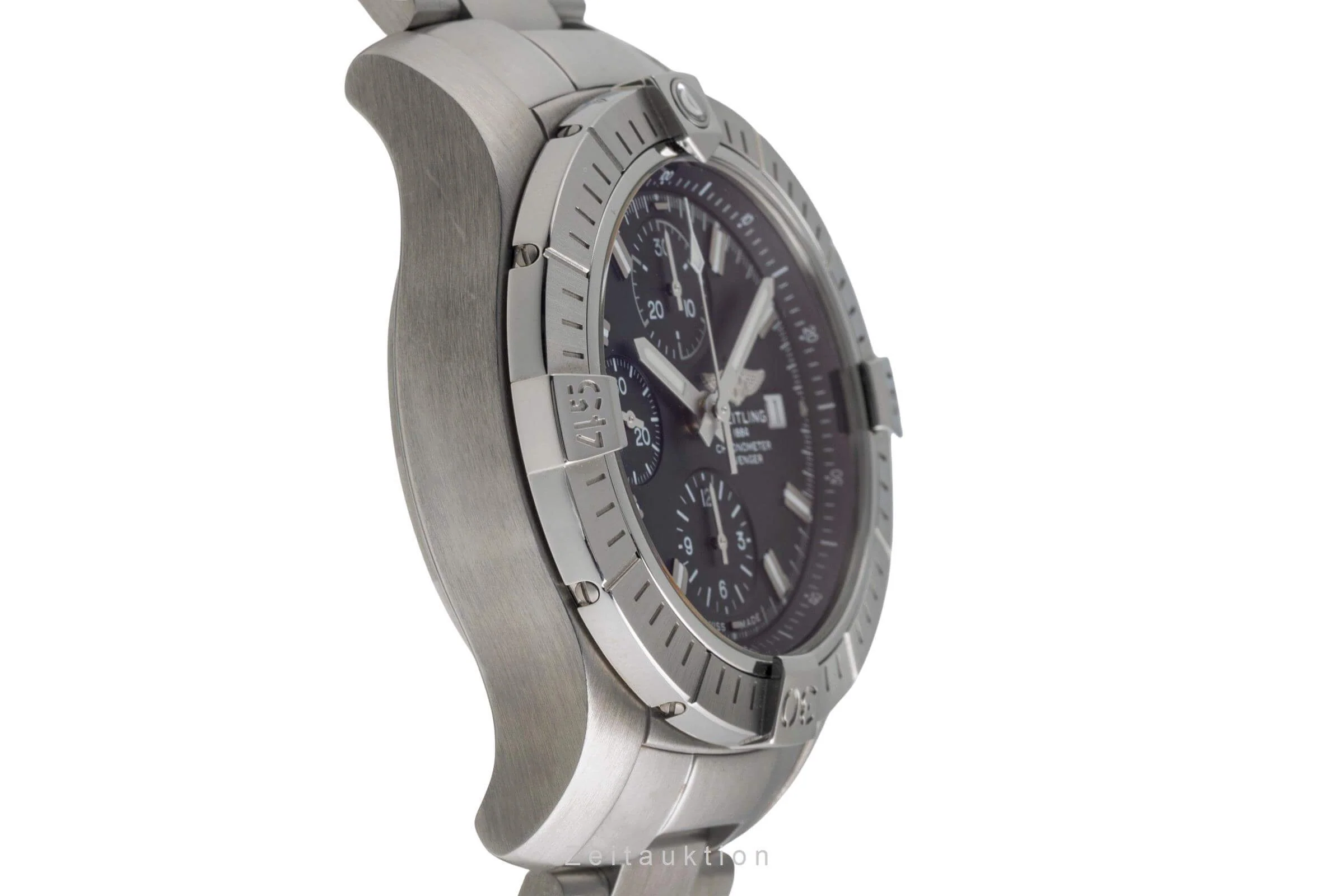 Breitling Avenger chronograph steel automatic men's watch A13385101B1A1 LP: 5850EUR  [2501756] - Image 8