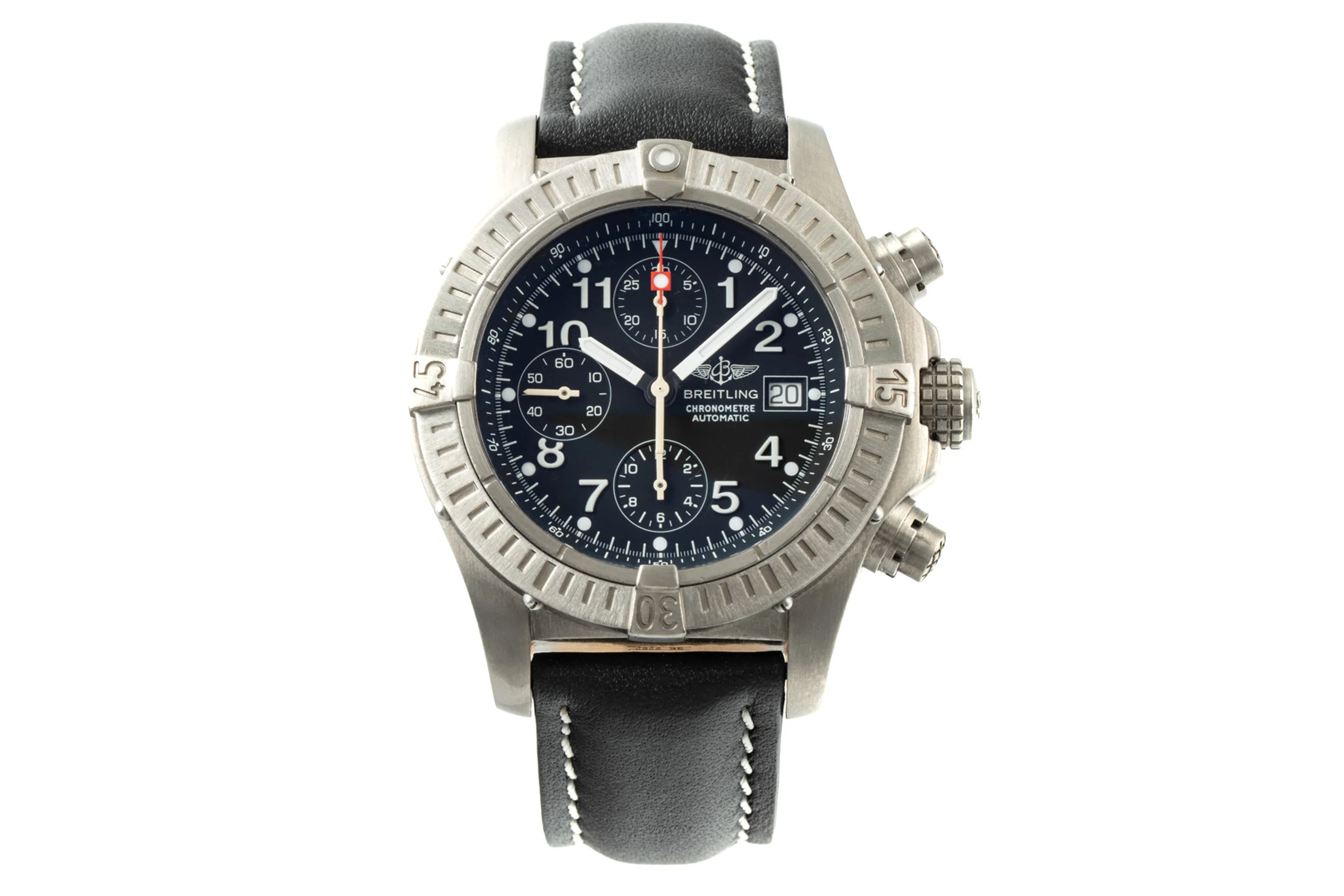 Breitling Avenger chronograph titanium automatic men's watch E13360 LP: 5100EUR  [2200311] - Image 4