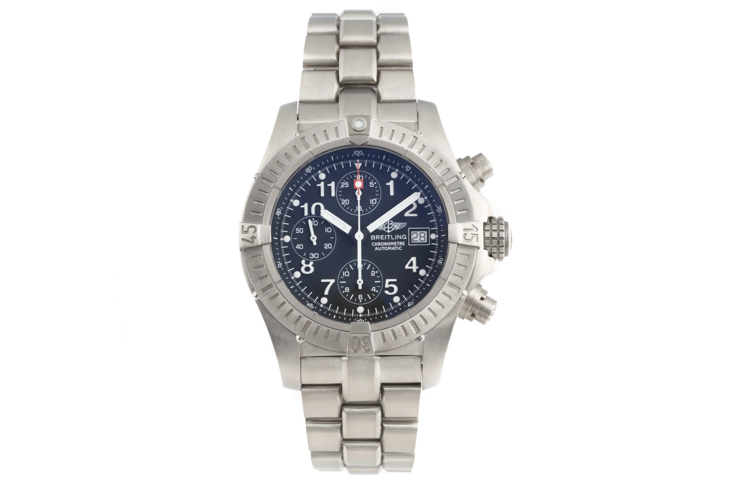 Breitling Avenger chronograph titanium automatic men's watch E13360  [2206762] - Image 4