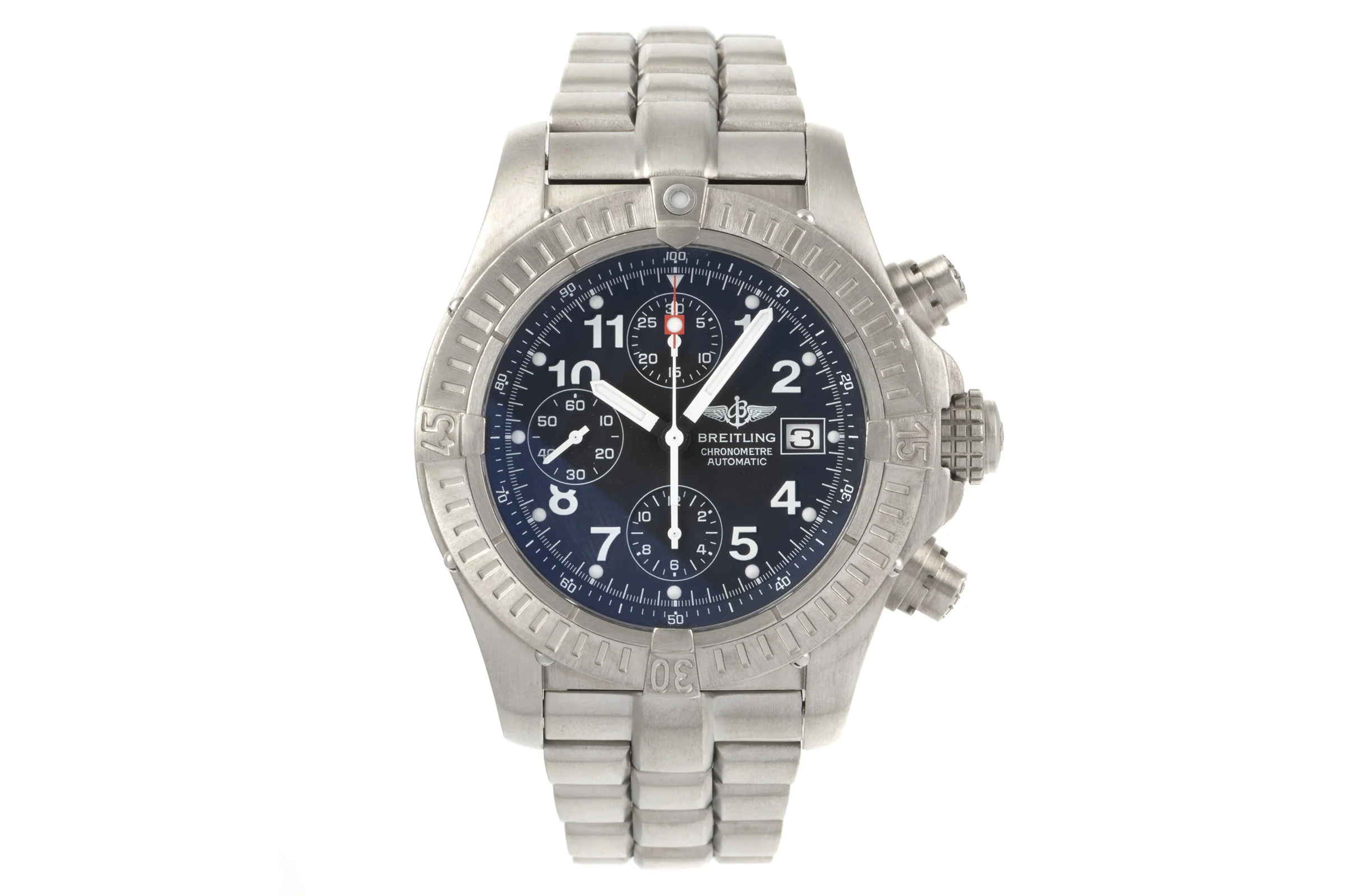 Breitling Avenger chronograph titanium automatic men's watch E13360  [2207275] - Image 4