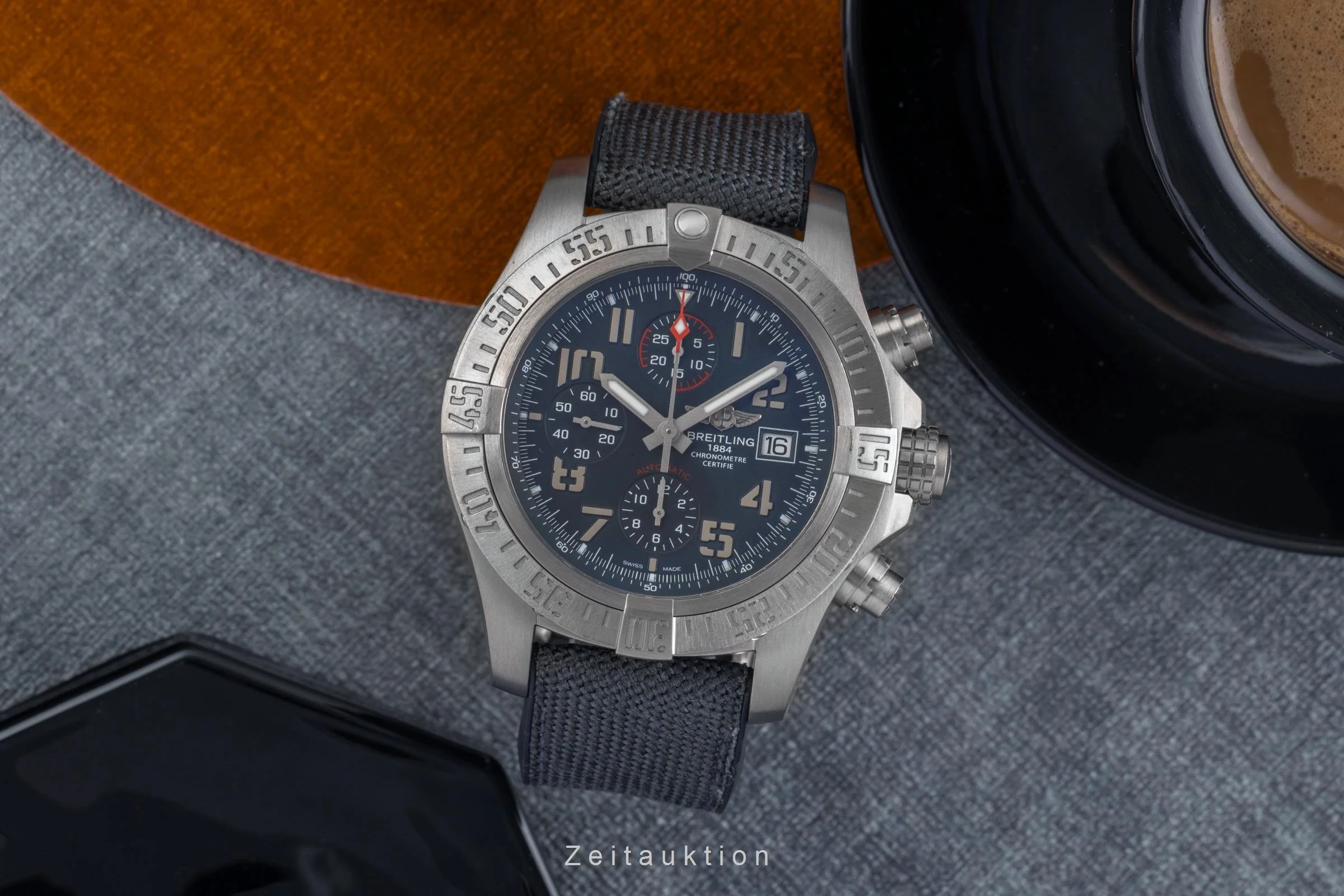Breitling Avenger chronograph titanium automatic men's watch E1338310/M534  [2503541] - Image 4