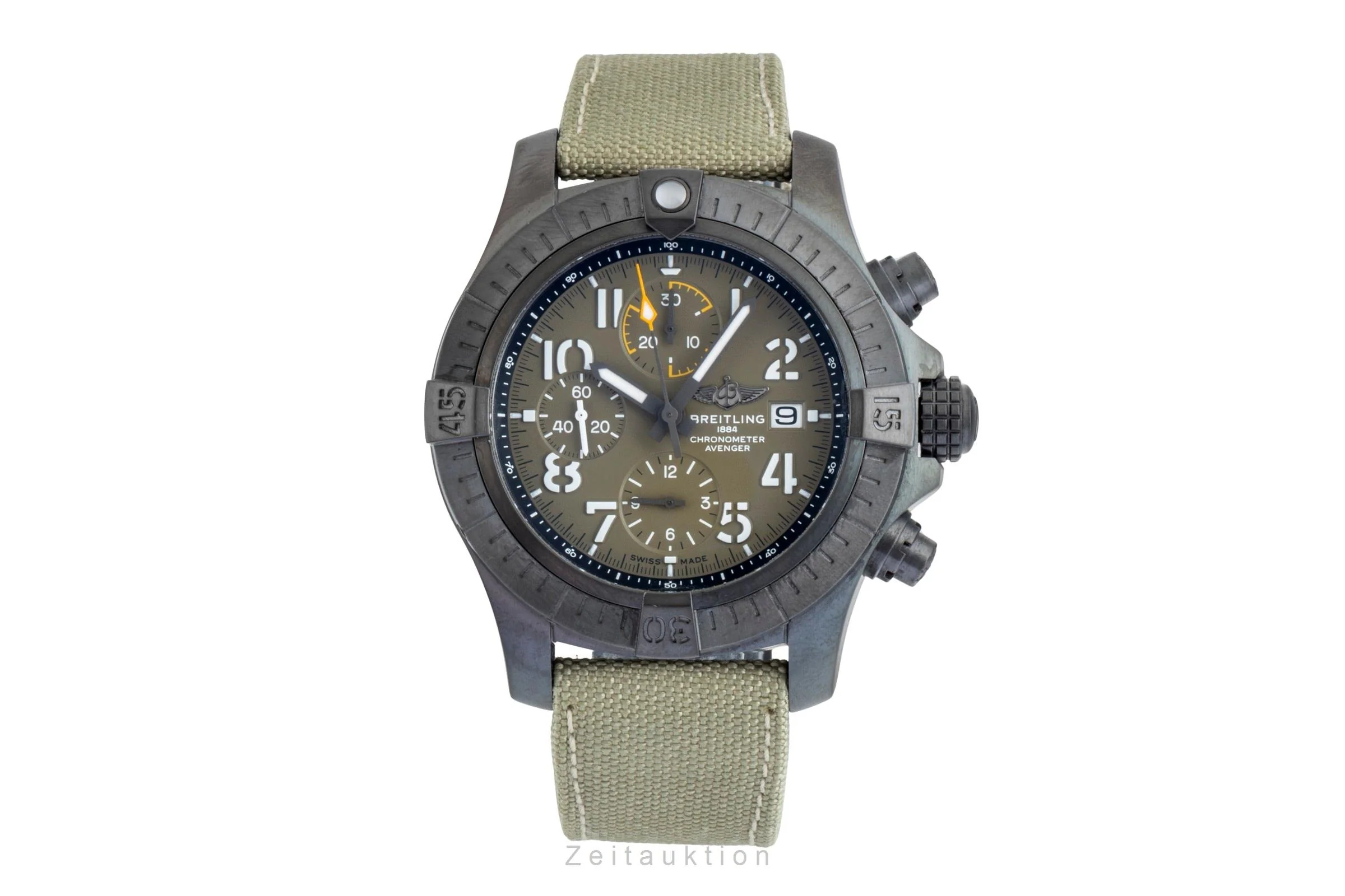 Breitling Avenger chronograph titanium automatic men's watch V13317101L1X1 LP: 6550EUR  [2506856] - Image 5