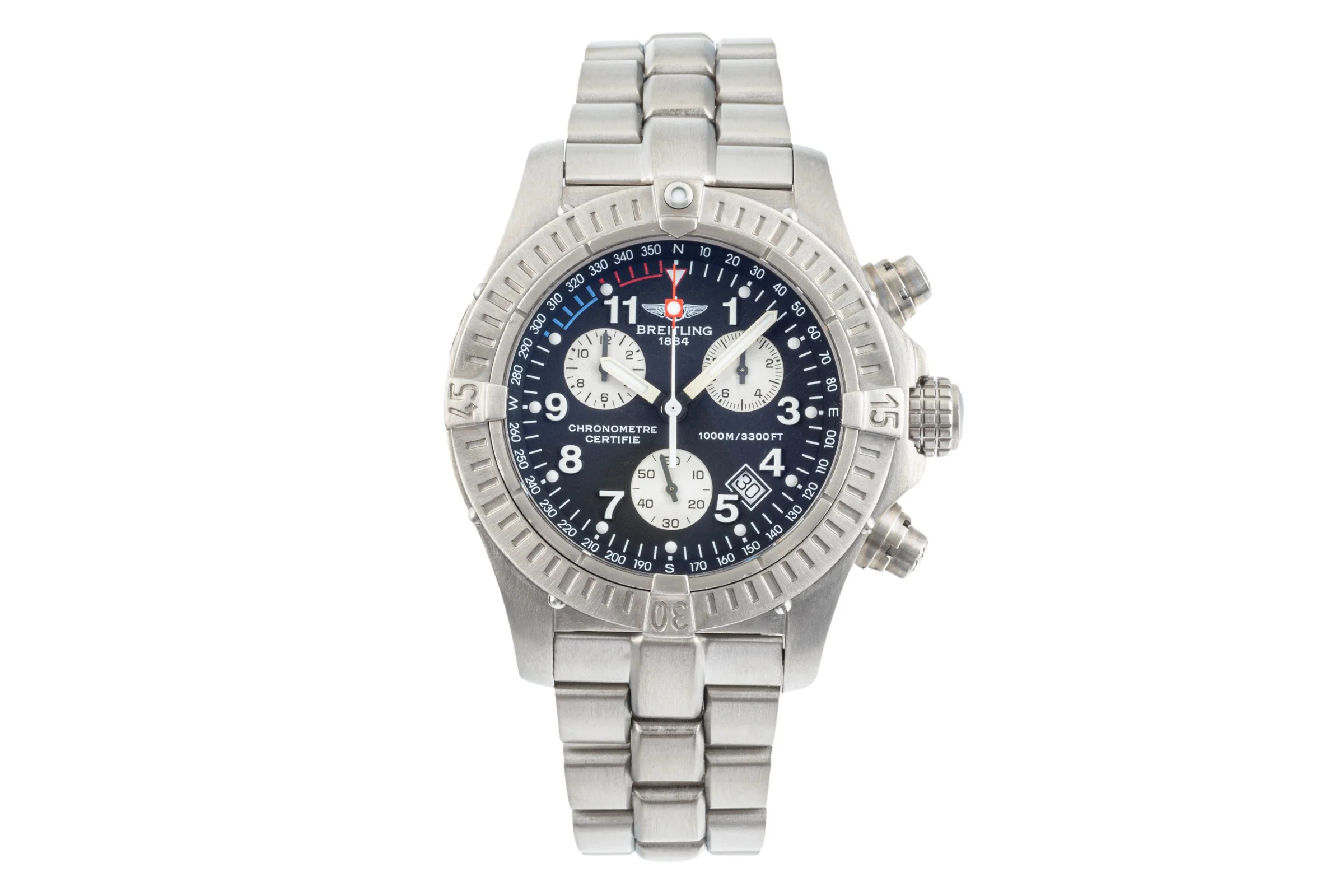 Breitling Avenger chronograph titanium quartz men's watch E73360  [2400110] - Image 4