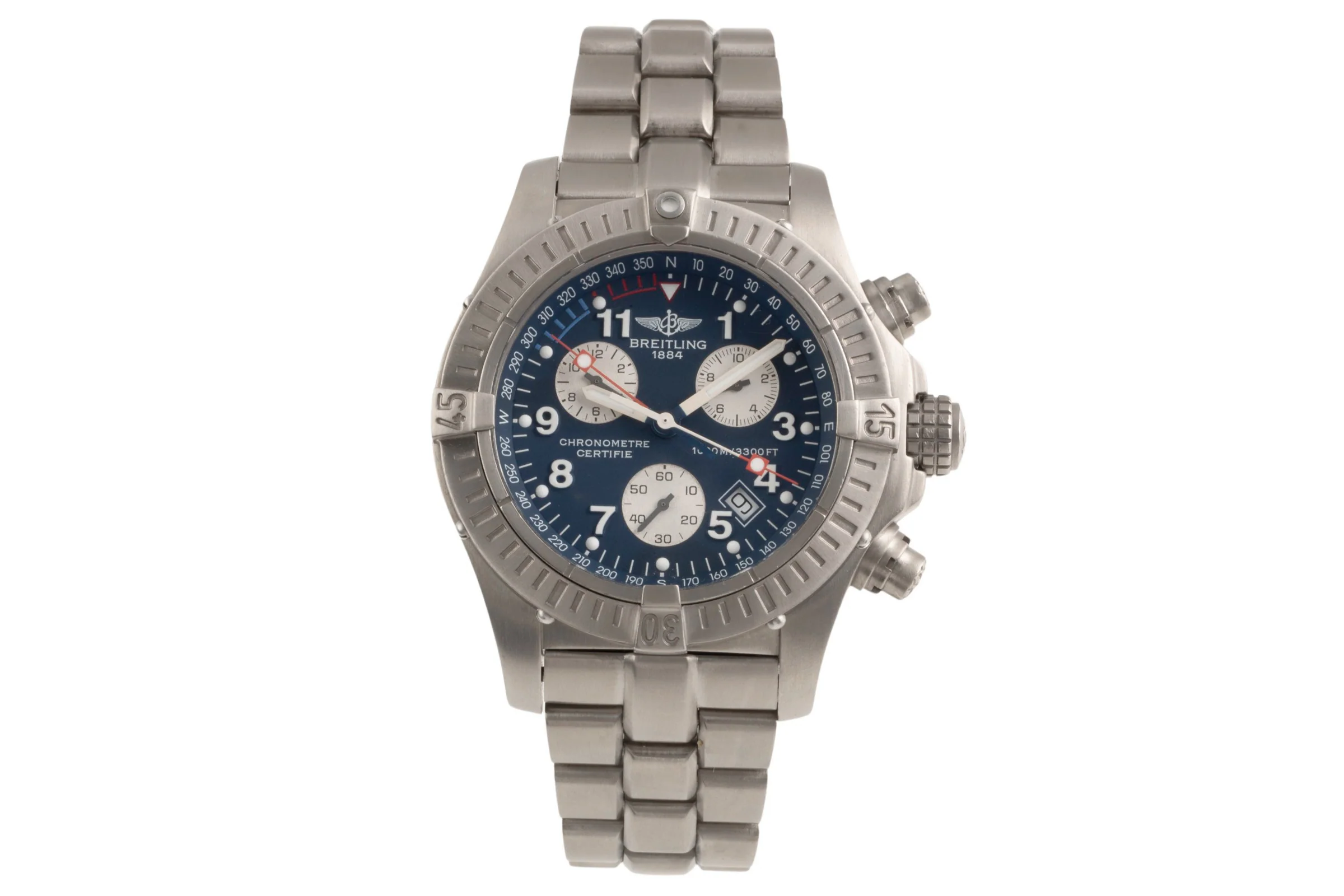 Breitling Avenger chronograph titanium quartz men's watch E73360  [2400390] - Image 4