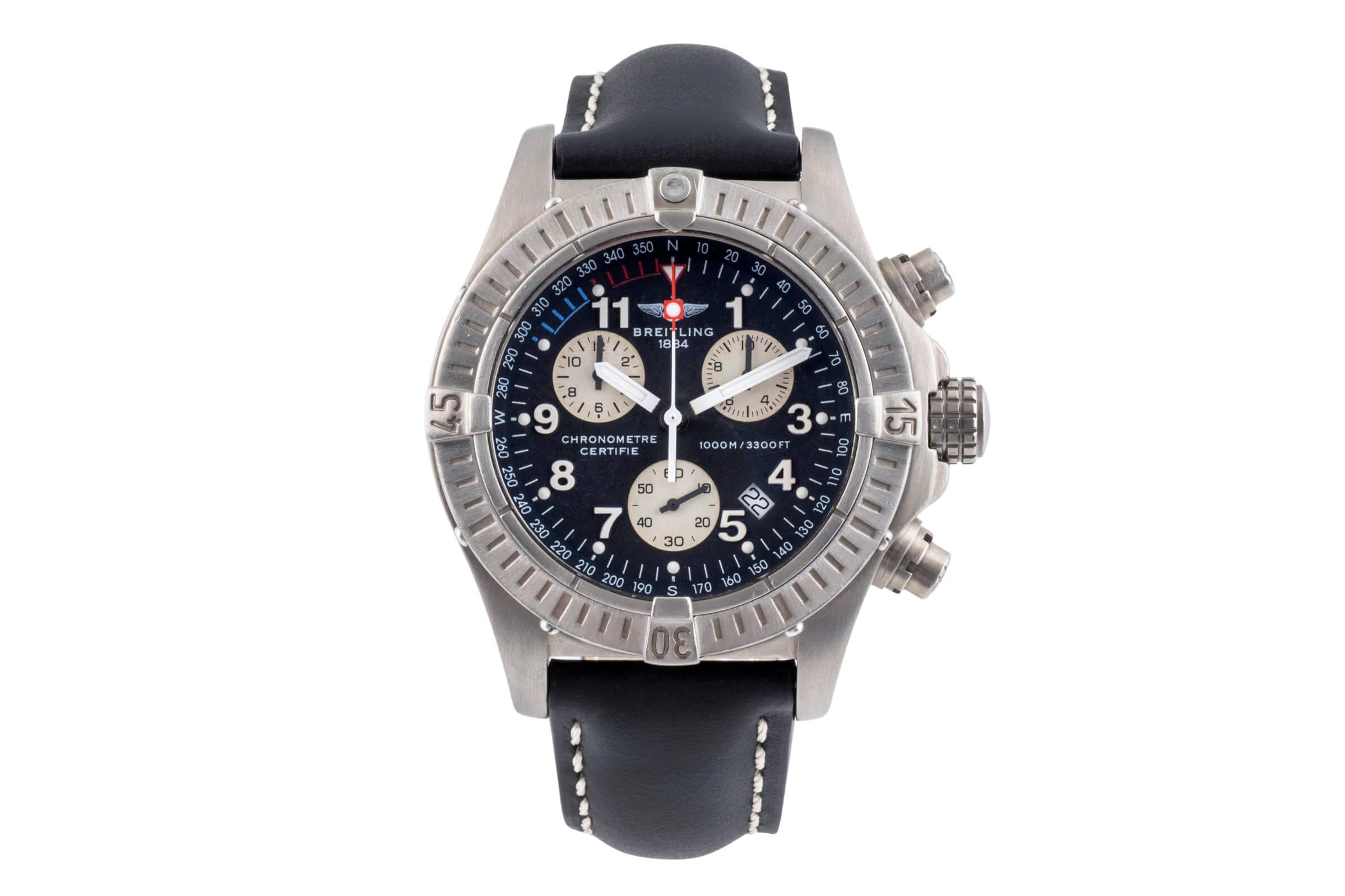 Breitling Avenger chronograph titanium quartz men's watch E73360  [2406214] - Image 5