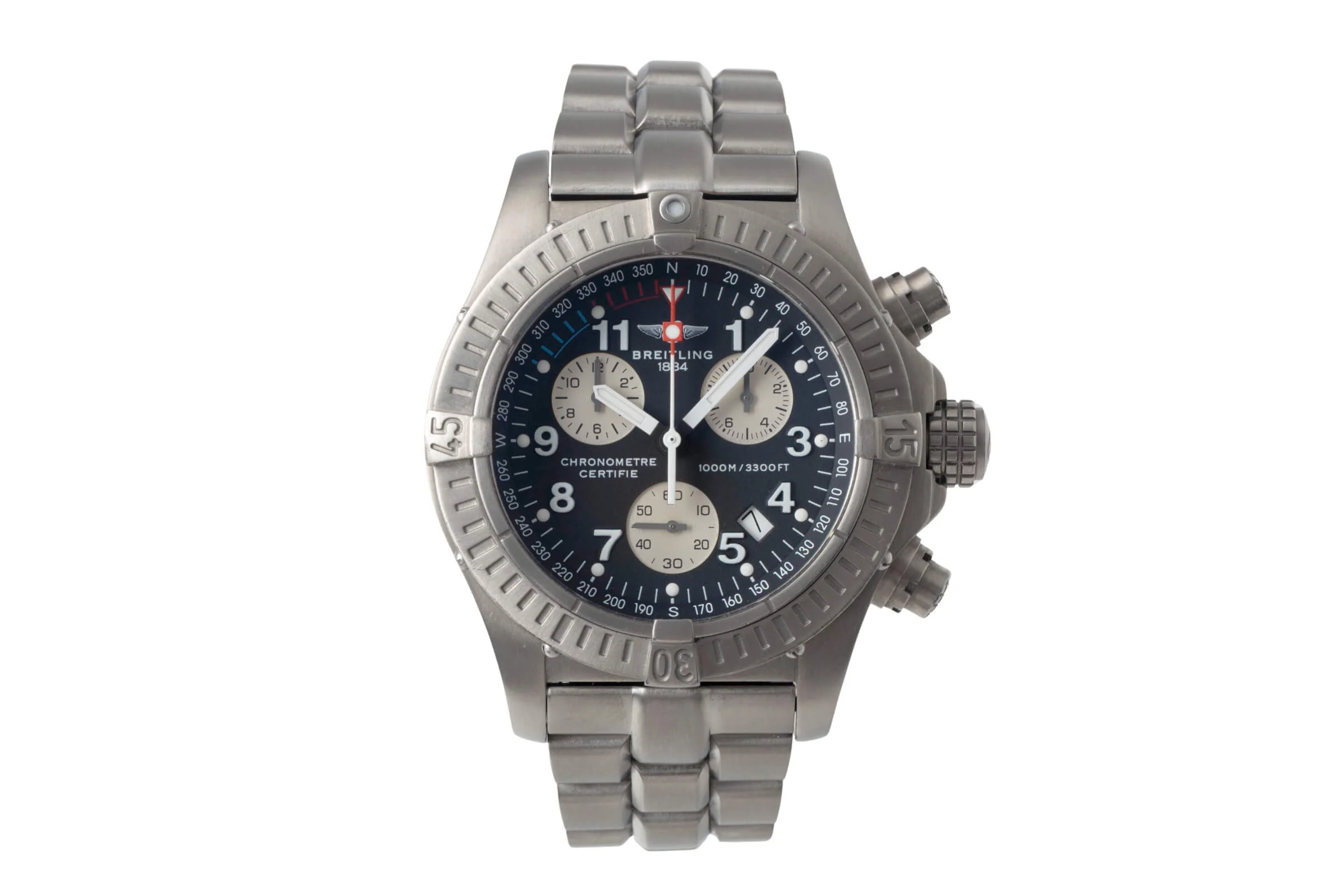 Breitling Avenger chronograph titanium quartz men's watch E73360  [2500379] - Image 5
