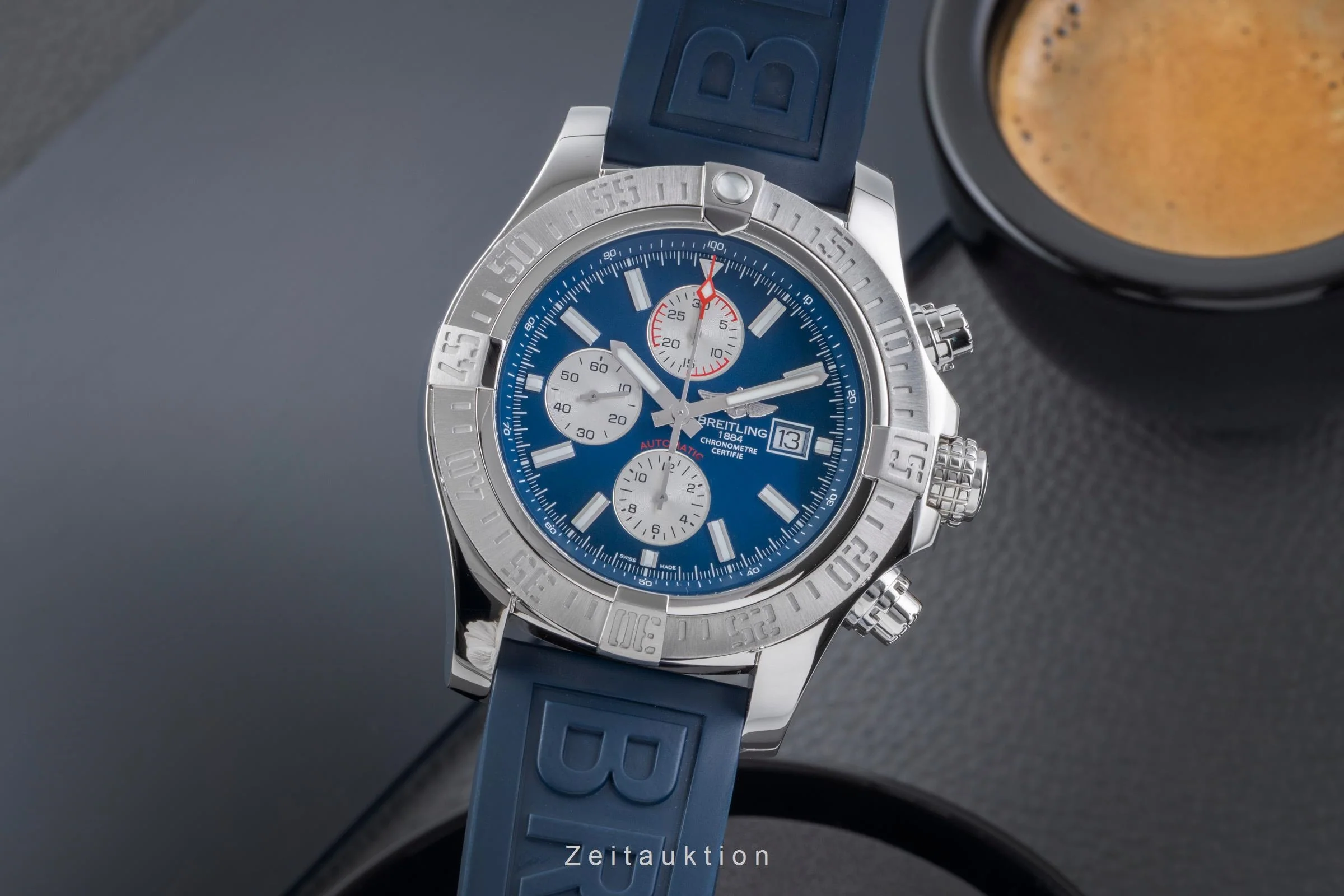 Breitling Avenger II chronograph steel automatic men's watch A13371  [2506209] - Image 2