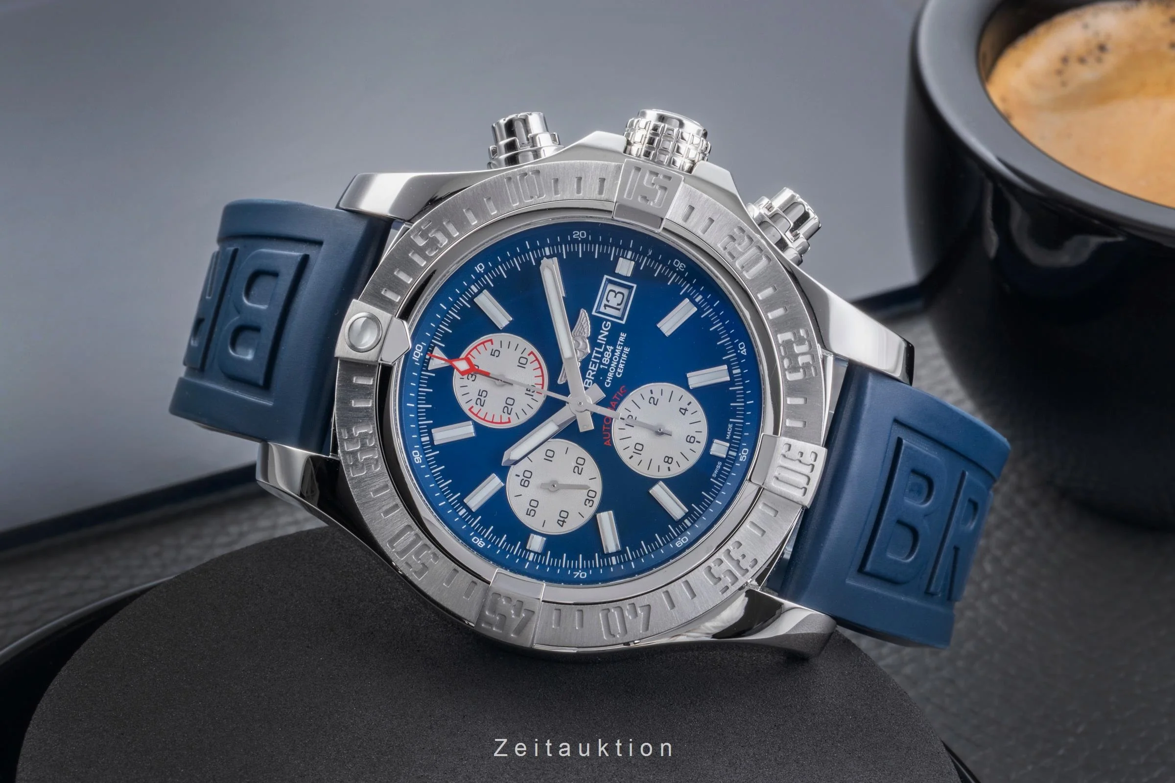 Breitling Avenger II chronograph steel automatic men's watch A13371  [2506209] - Image 3