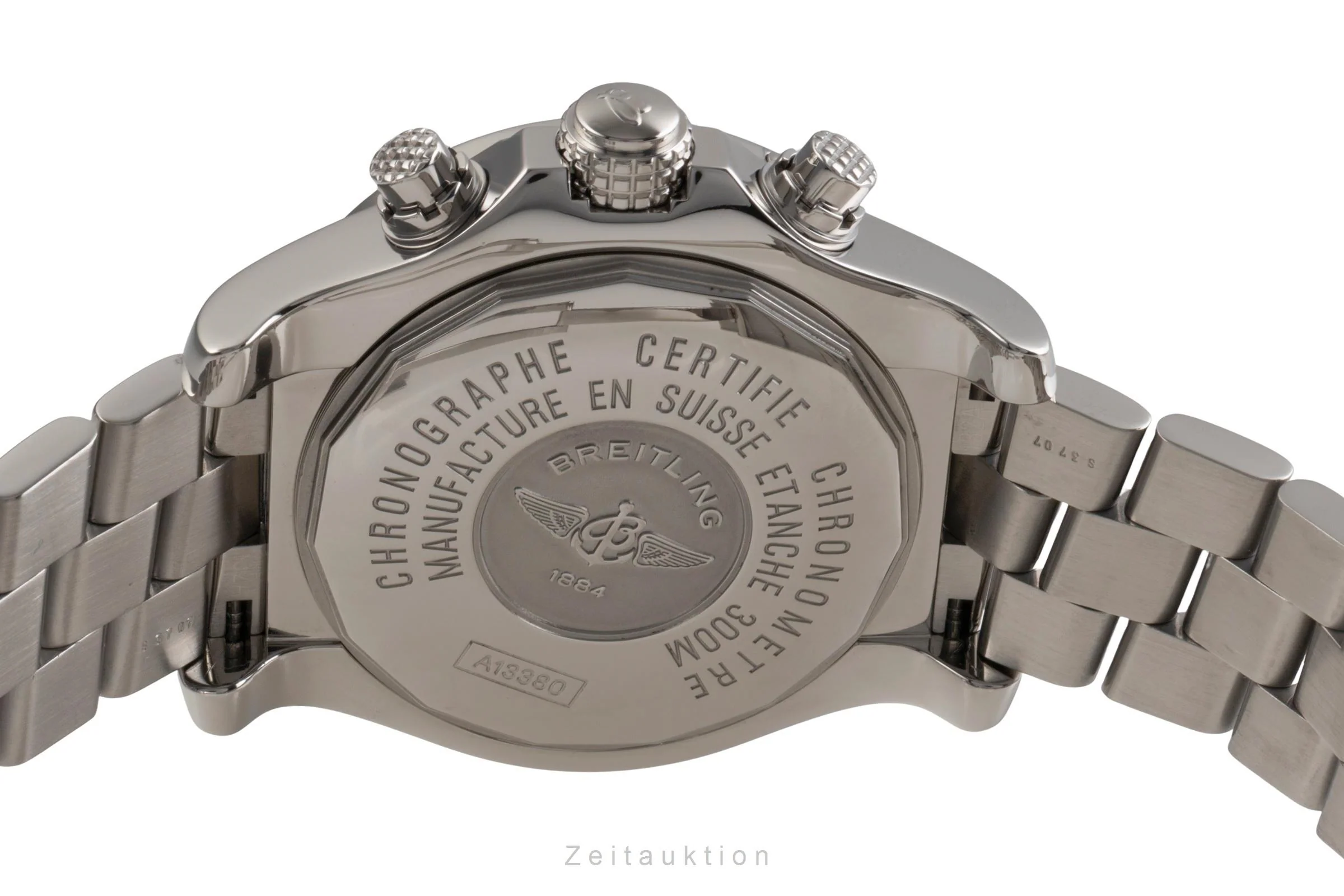 Breitling Avenger II chronograph steel automatic men's watch A13380  [2503950] - Image 11