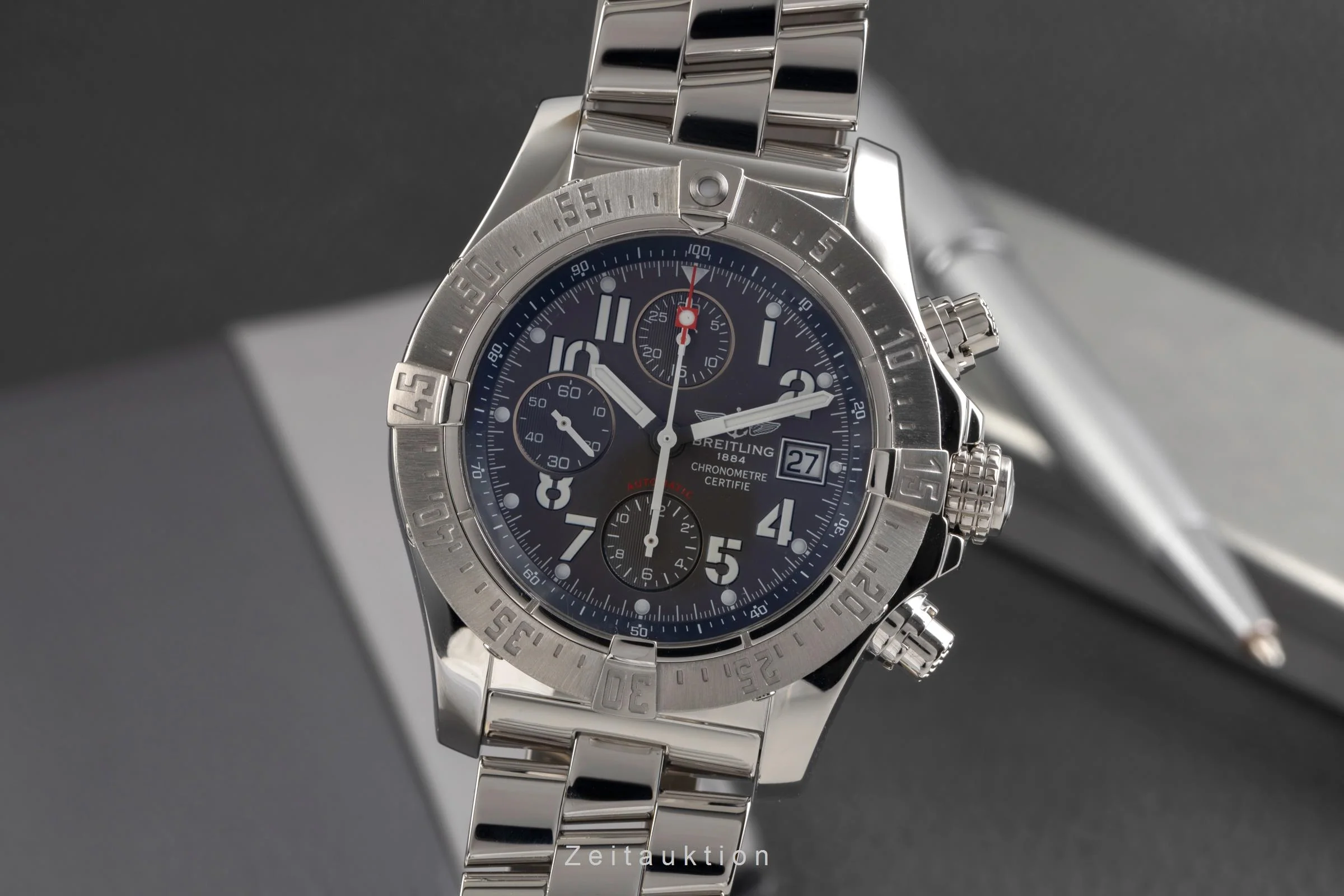 Breitling Avenger II chronograph steel automatic men's watch A13380  [2503950] - Image 2