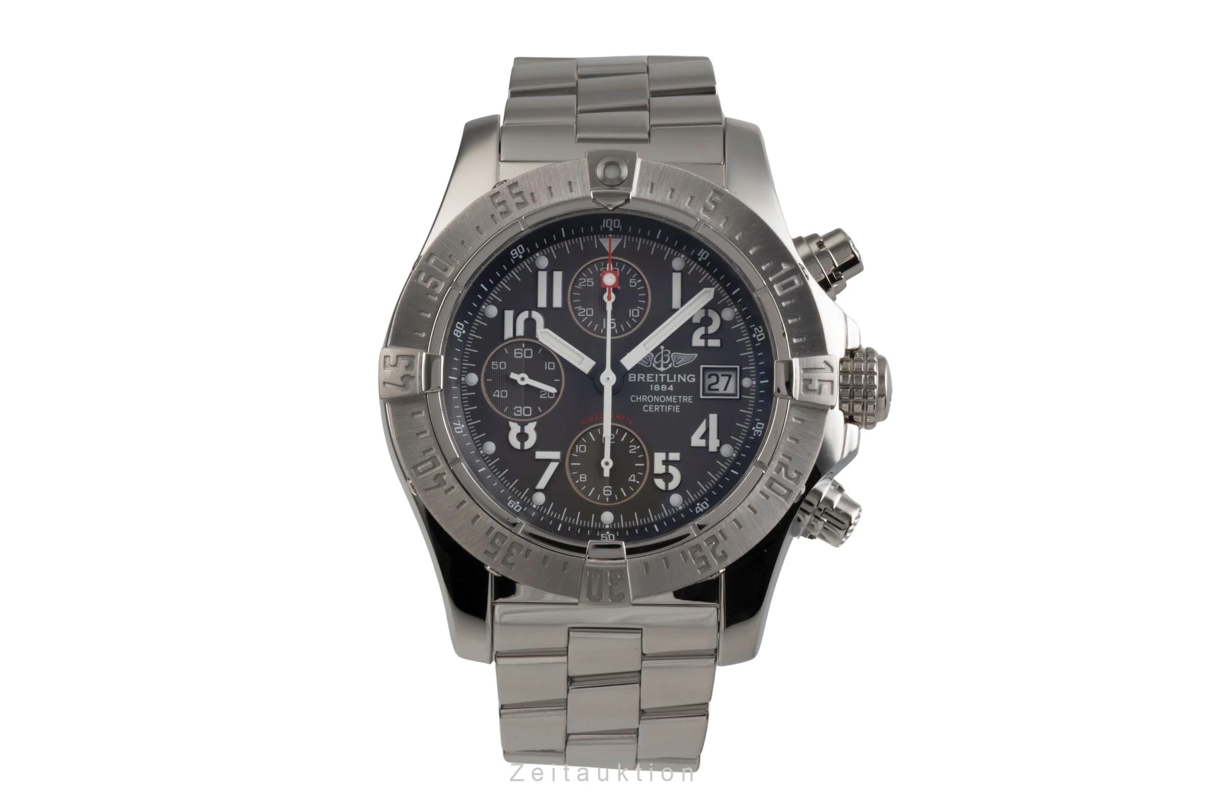Breitling Avenger II chronograph steel automatic men's watch A13380  [2503950] - Image 5