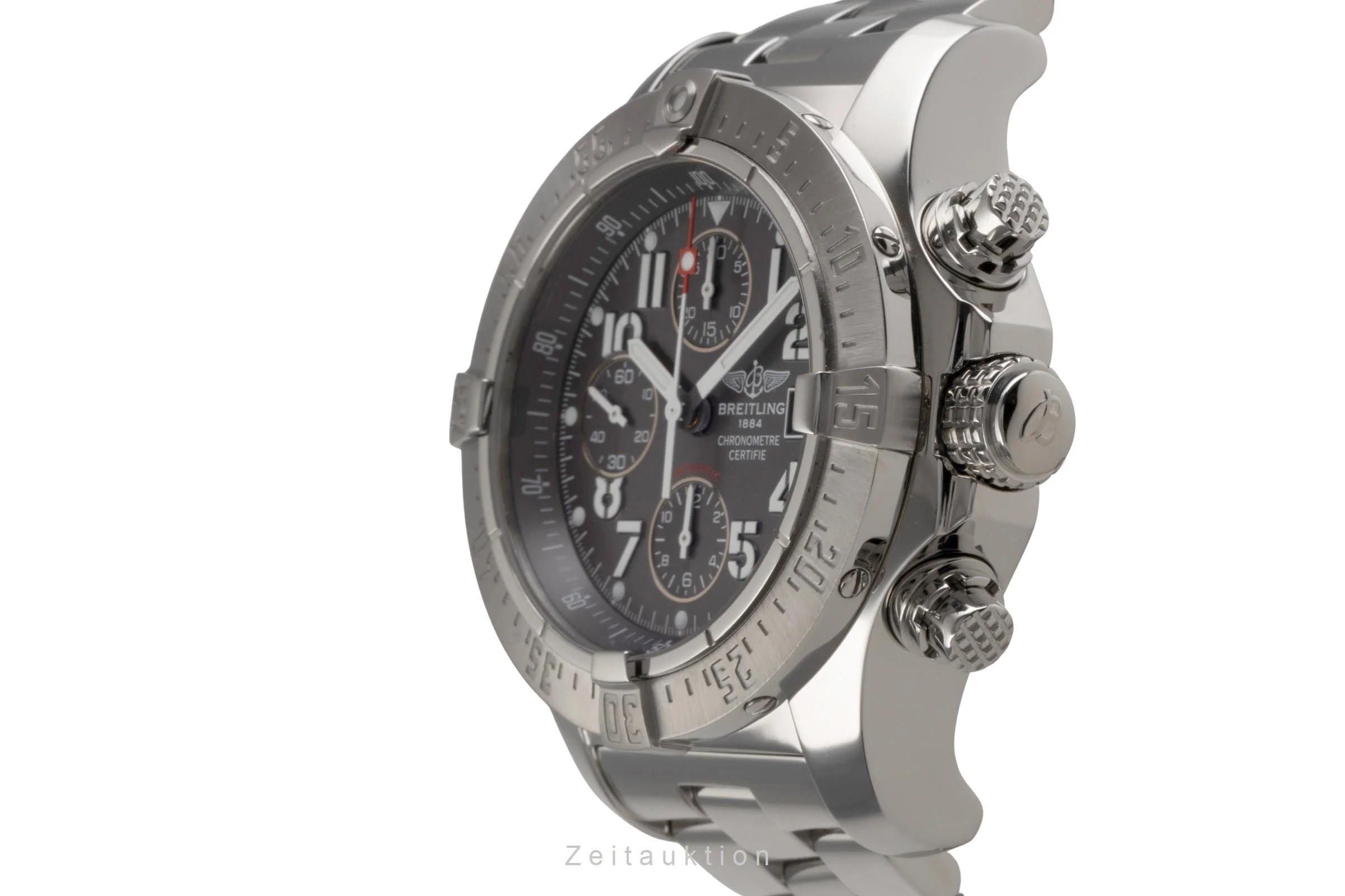 Breitling Avenger II chronograph steel automatic men's watch A13380  [2503950] - Image 7