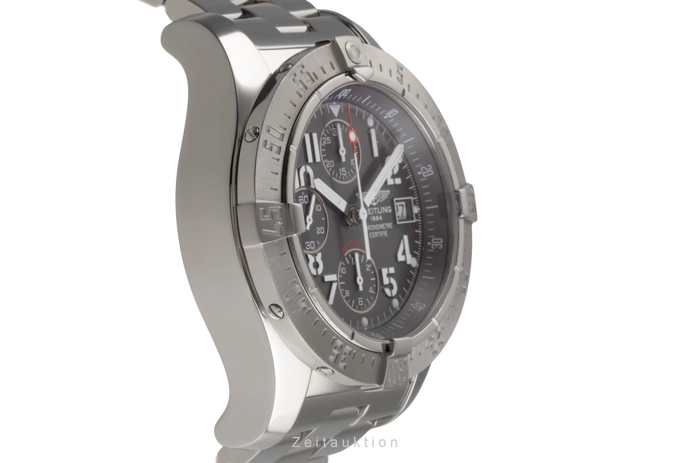 Breitling Avenger II chronograph steel automatic men's watch A13380  [2503950] - Image 8