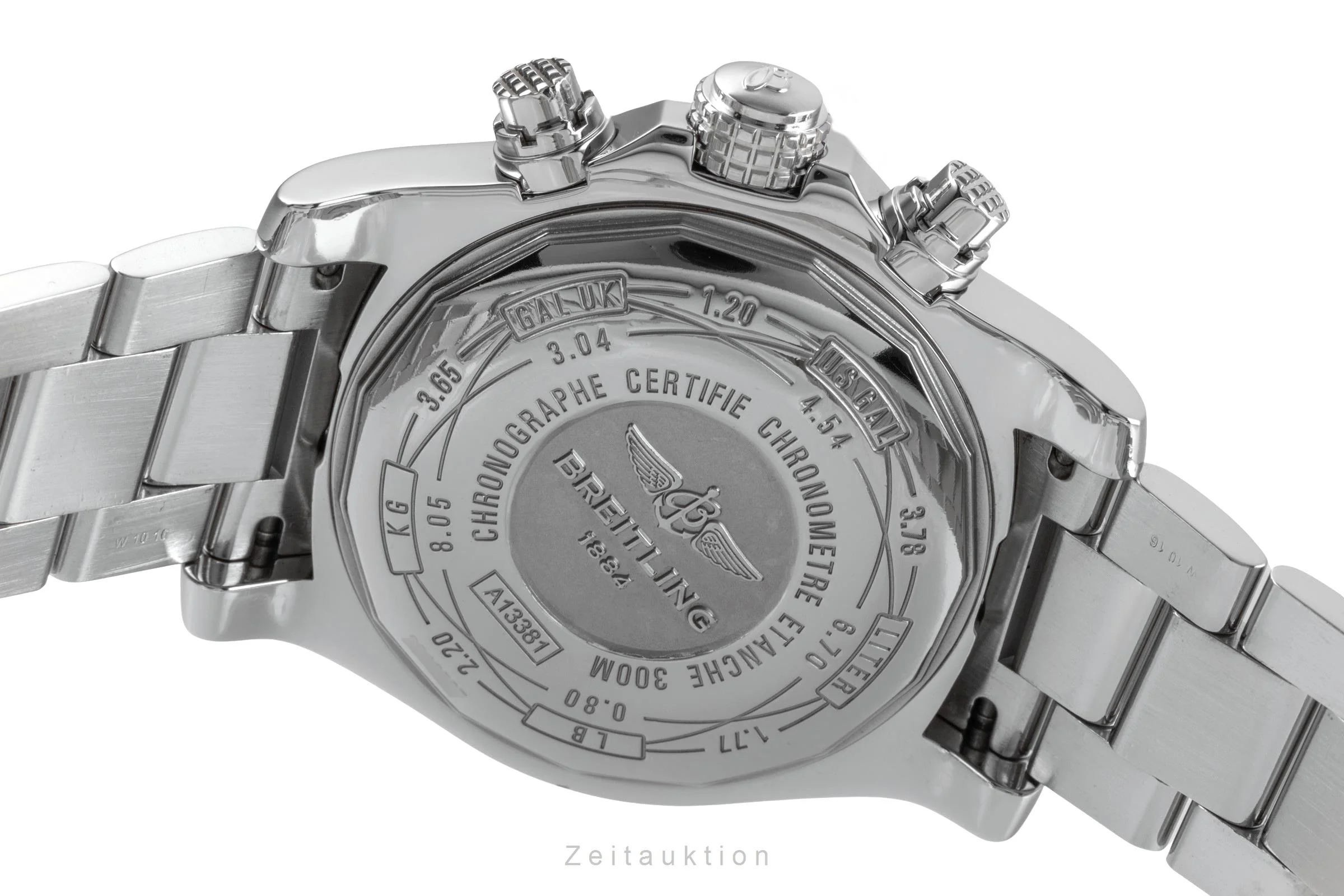 Breitling Avenger II chronograph steel automatic men's watch A13381 11/BC32  [2505407] - Image 12
