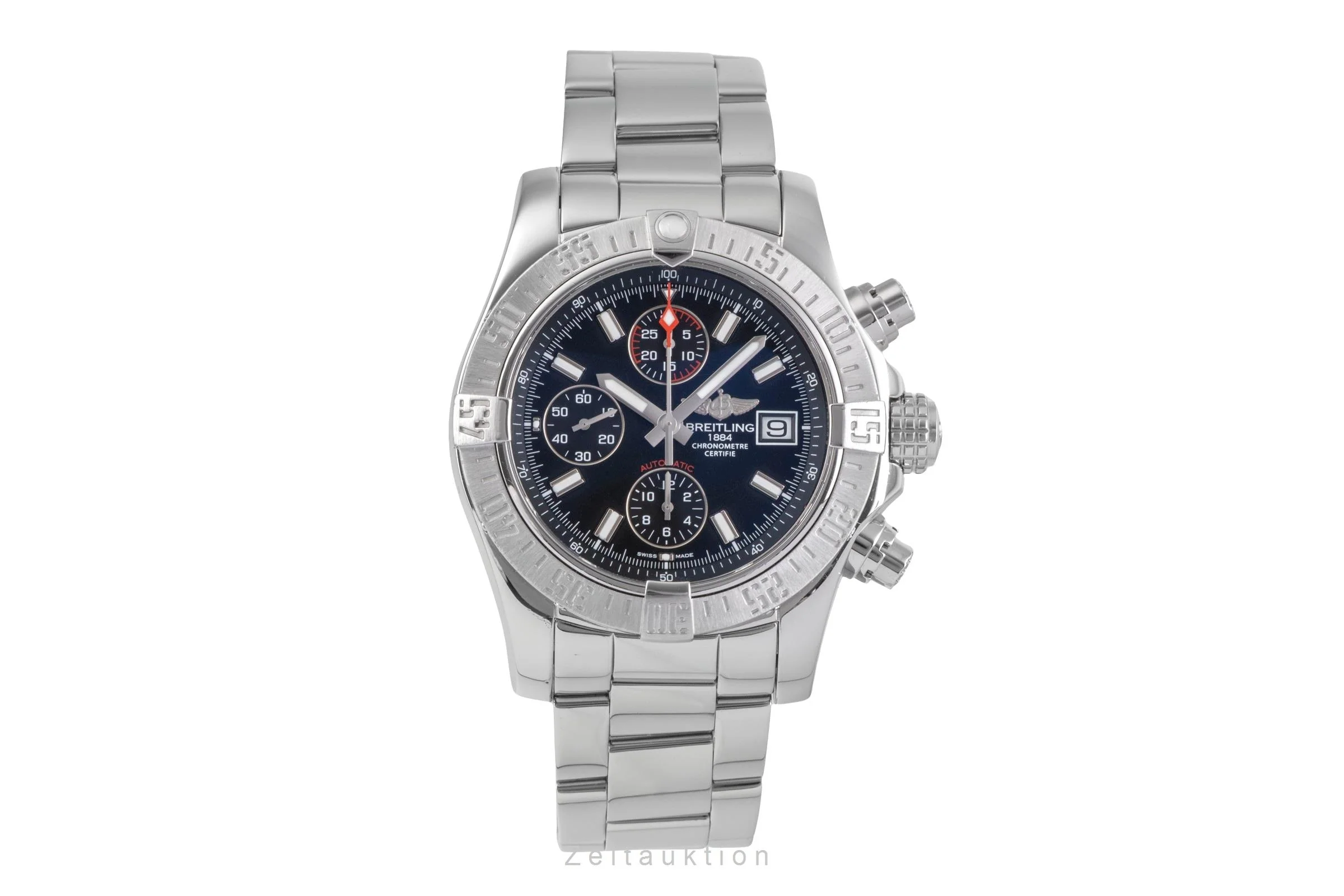 Breitling Avenger II chronograph steel automatic men's watch A13381 11/BC32  [2505407] - Image 5