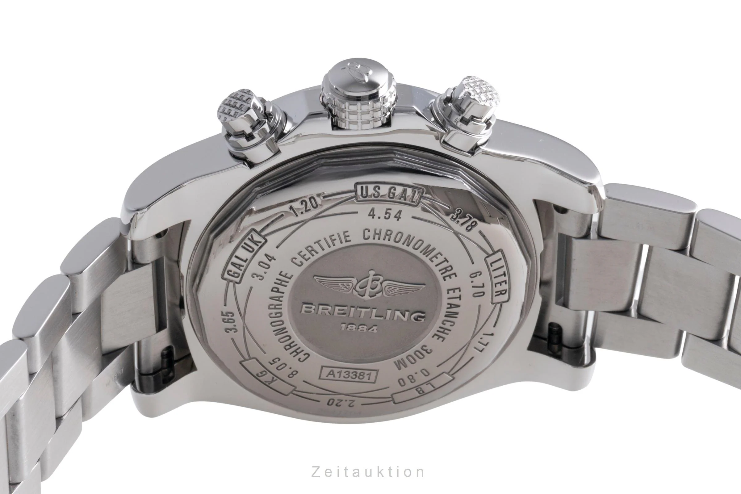 Breitling Avenger II chronograph steel automatic men's watch A13381  [2506936] - Image 11