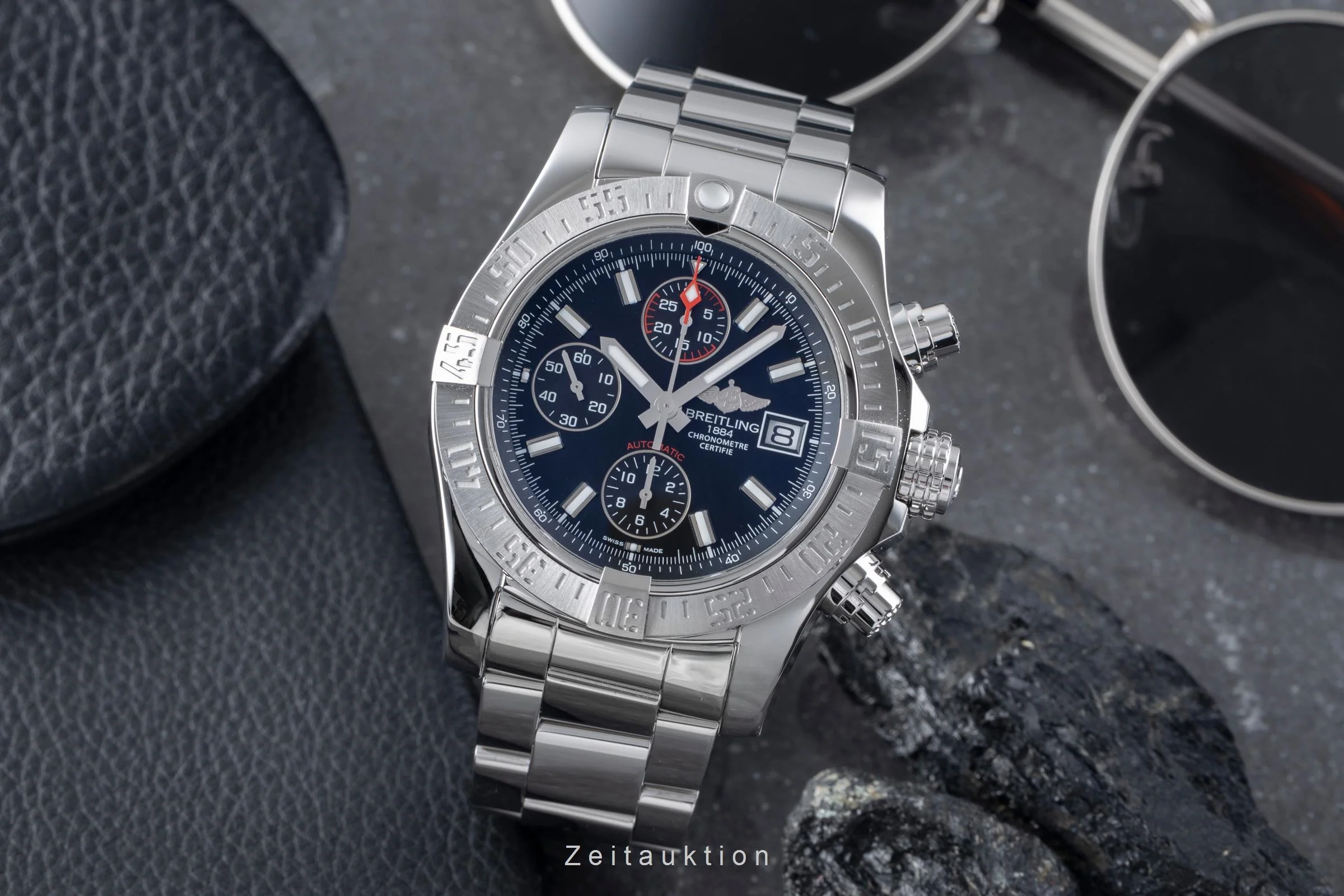 Breitling Avenger II chronograph steel automatic men's watch A13381  [2506936] - Image 4