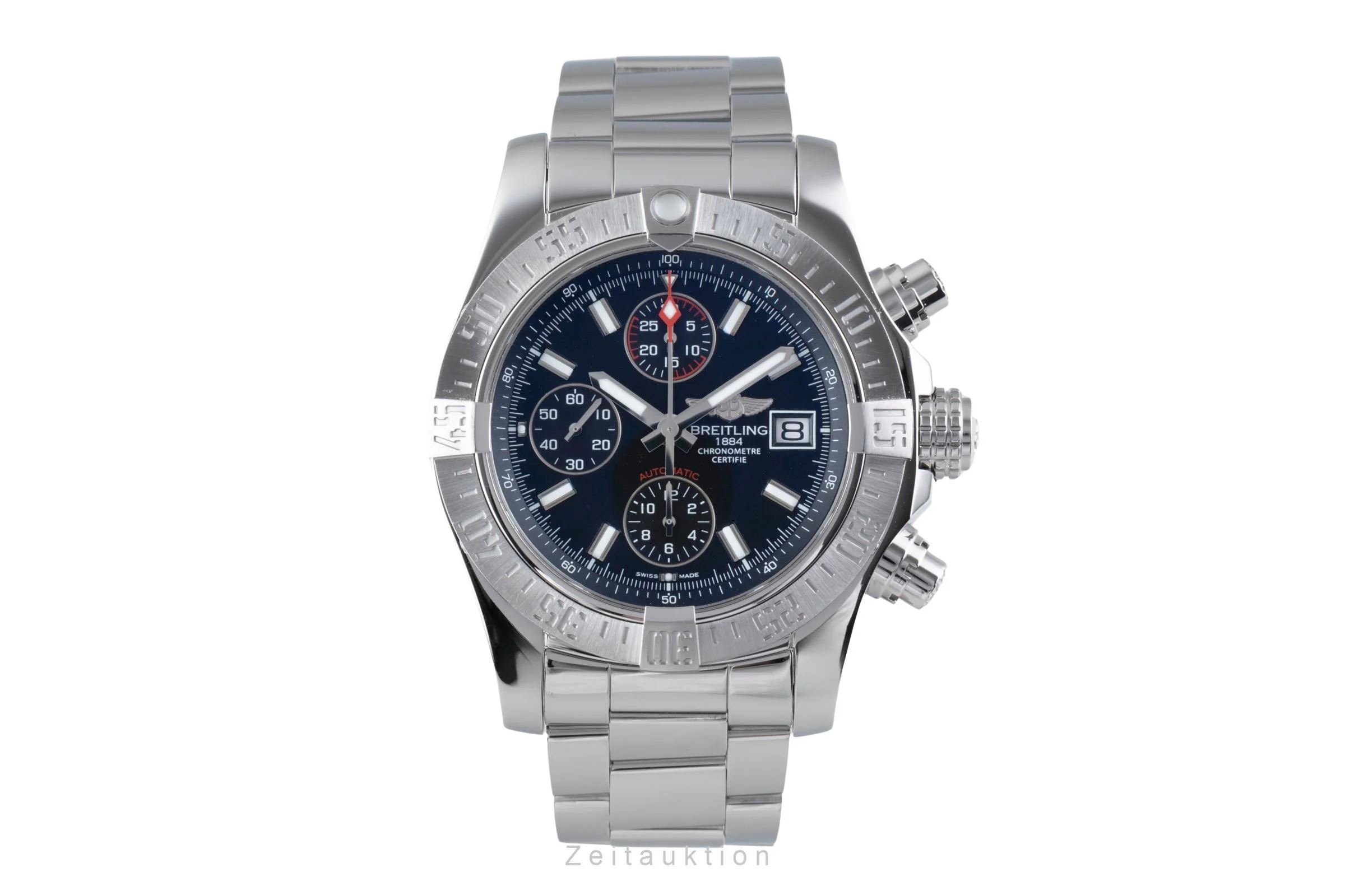 Breitling Avenger II chronograph steel automatic men's watch A13381  [2506936] - Image 5