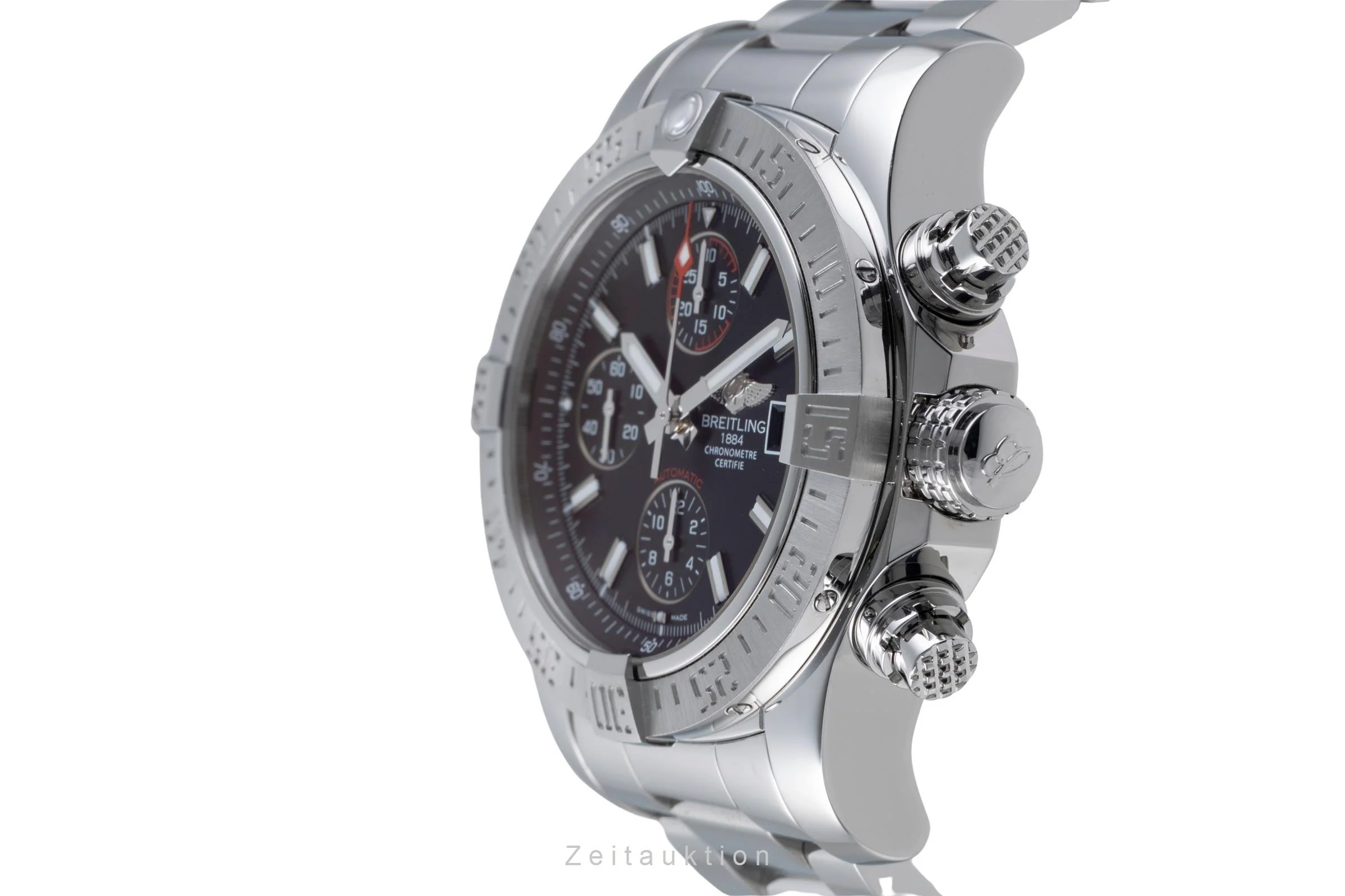 Breitling Avenger II chronograph steel automatic men's watch A13381  [2506936] - Image 7