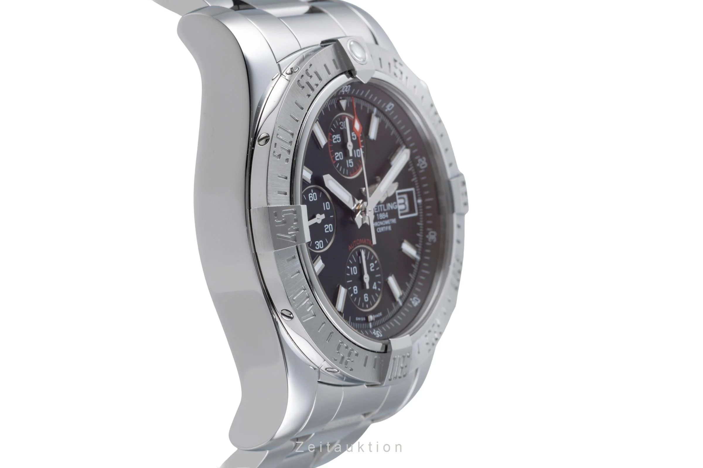 Breitling Avenger II chronograph steel automatic men's watch A13381  [2506936] - Image 8