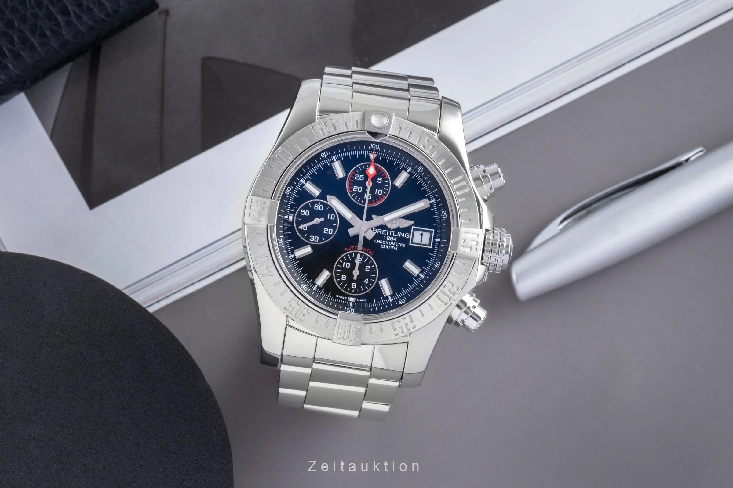 Breitling Avenger II chronograph steel automatic men's watch A1338111/BC32  [2506999] - Image 4