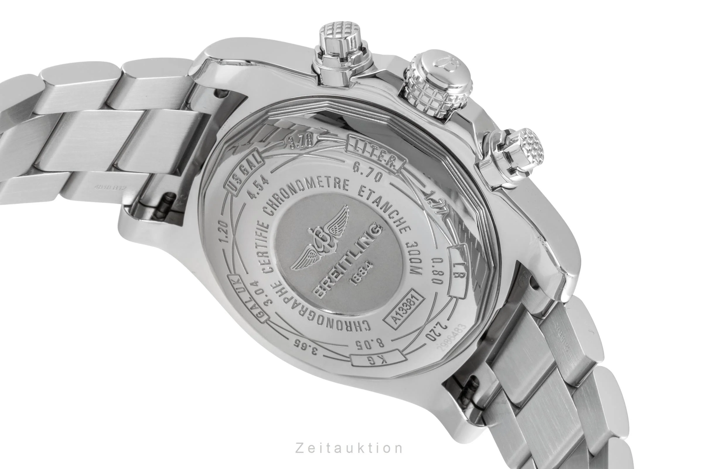 Breitling Avenger II chronograph steel automatic men's watch A13381111B1A1 LP: 5900EUR  [2506250] - Image 12