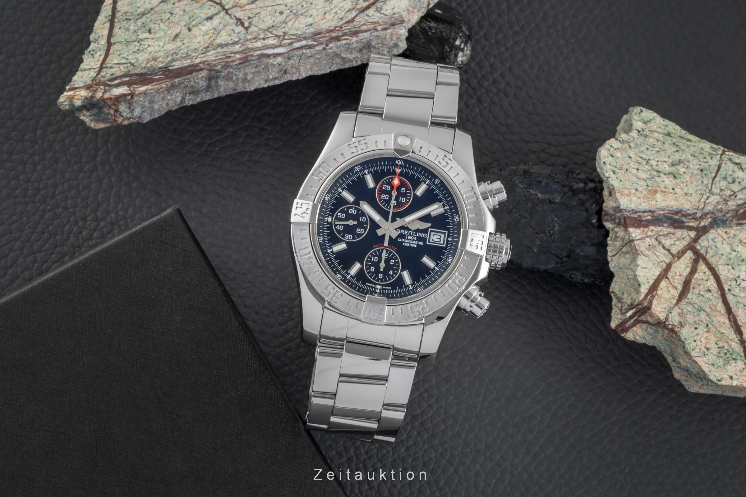 Breitling Avenger II chronograph steel automatic men's watch A13381111B1A1 LP: 5900EUR  [2506250] - Image 4