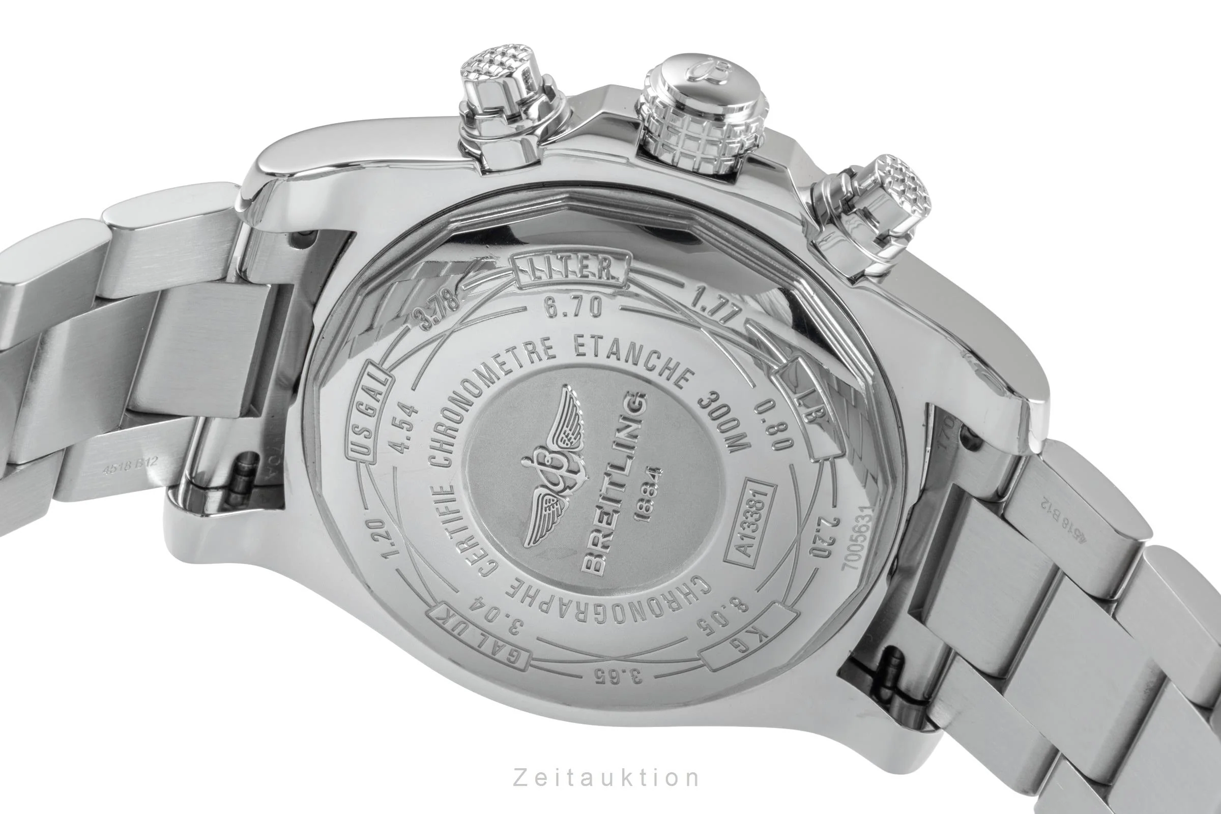 Breitling Avenger II chronograph steel automatic men's watch A13381111B2A1  [2504633] - Image 12