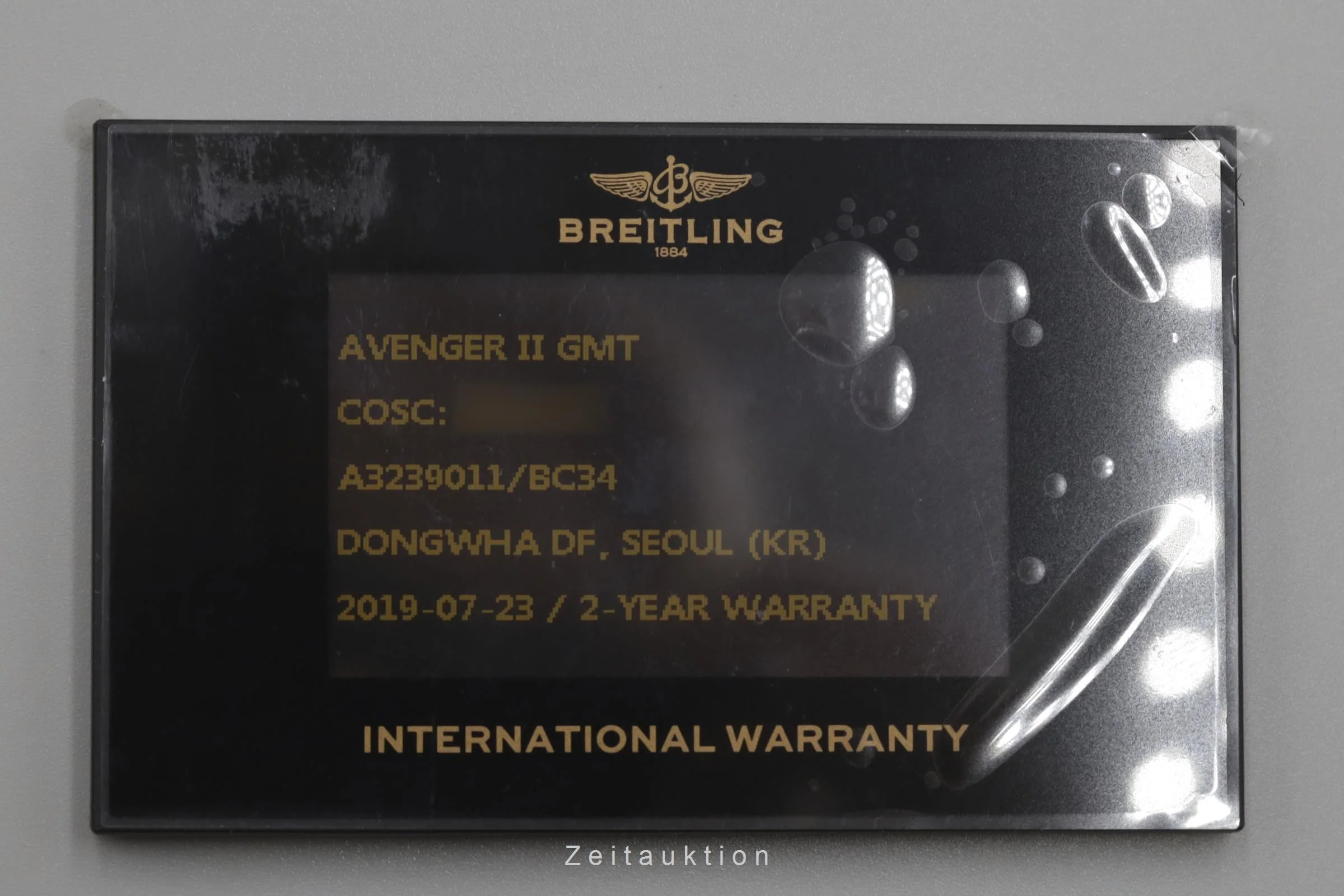 Breitling Avenger II GMT steel automatic men's watch A32390 LP: 3950EUR  [2200290] - Image 12
