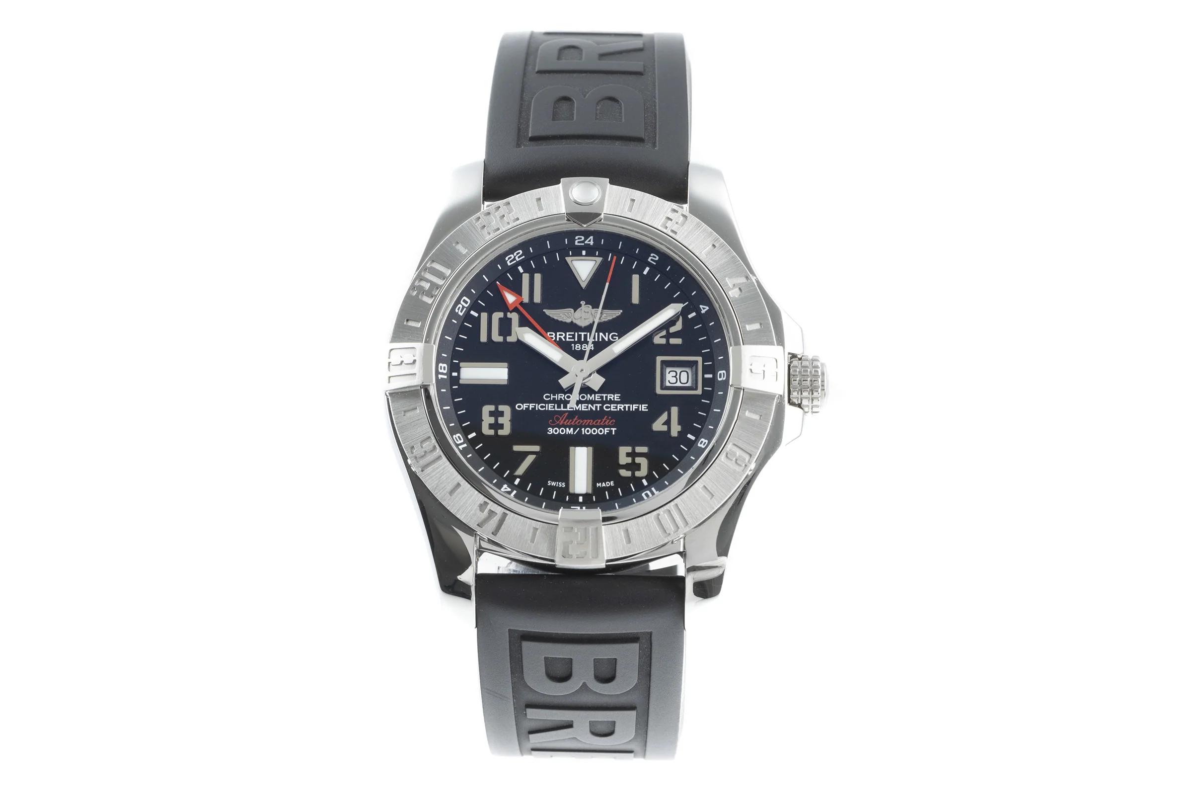 Breitling Avenger II GMT steel automatic men's watch A32390 LP: 3950EUR  [2200290] - Image 4