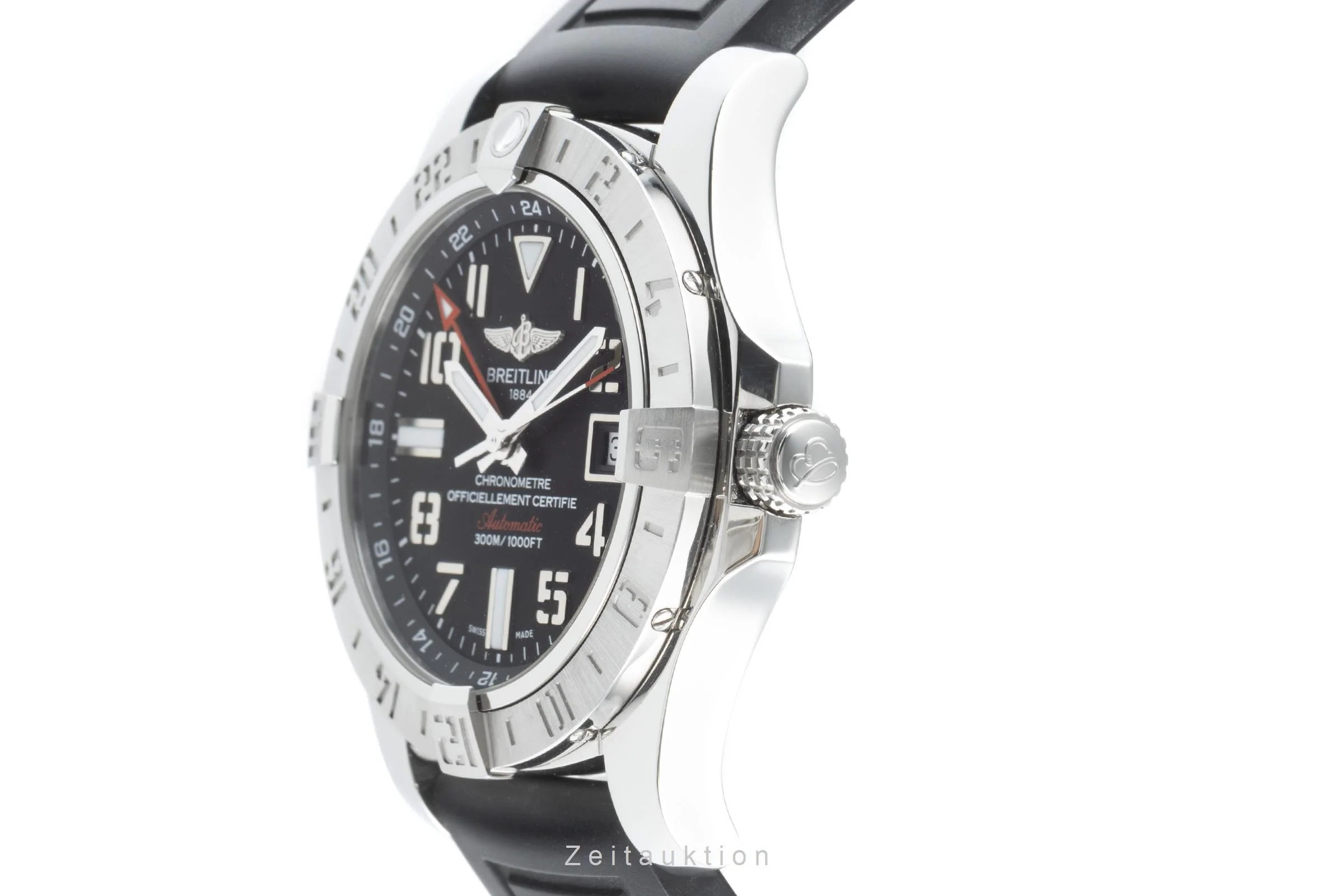 Breitling Avenger II GMT steel automatic men's watch A32390 LP: 3950EUR  [2200290] - Image 6