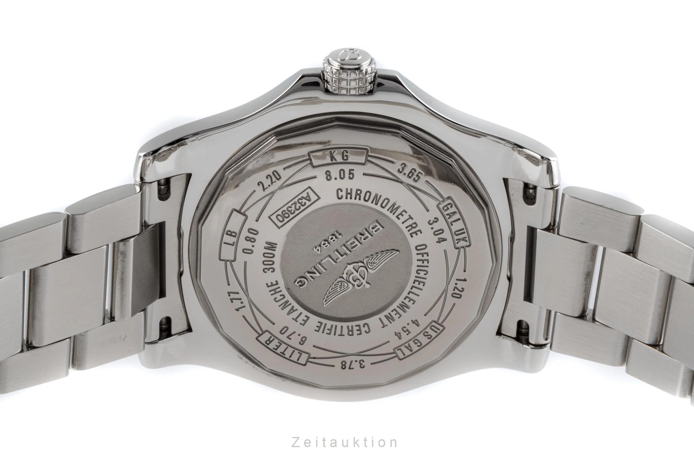 Breitling Avenger II GMT steel automatic men's watch A32390 LP: 3960EUR  [2207039] - Image 12