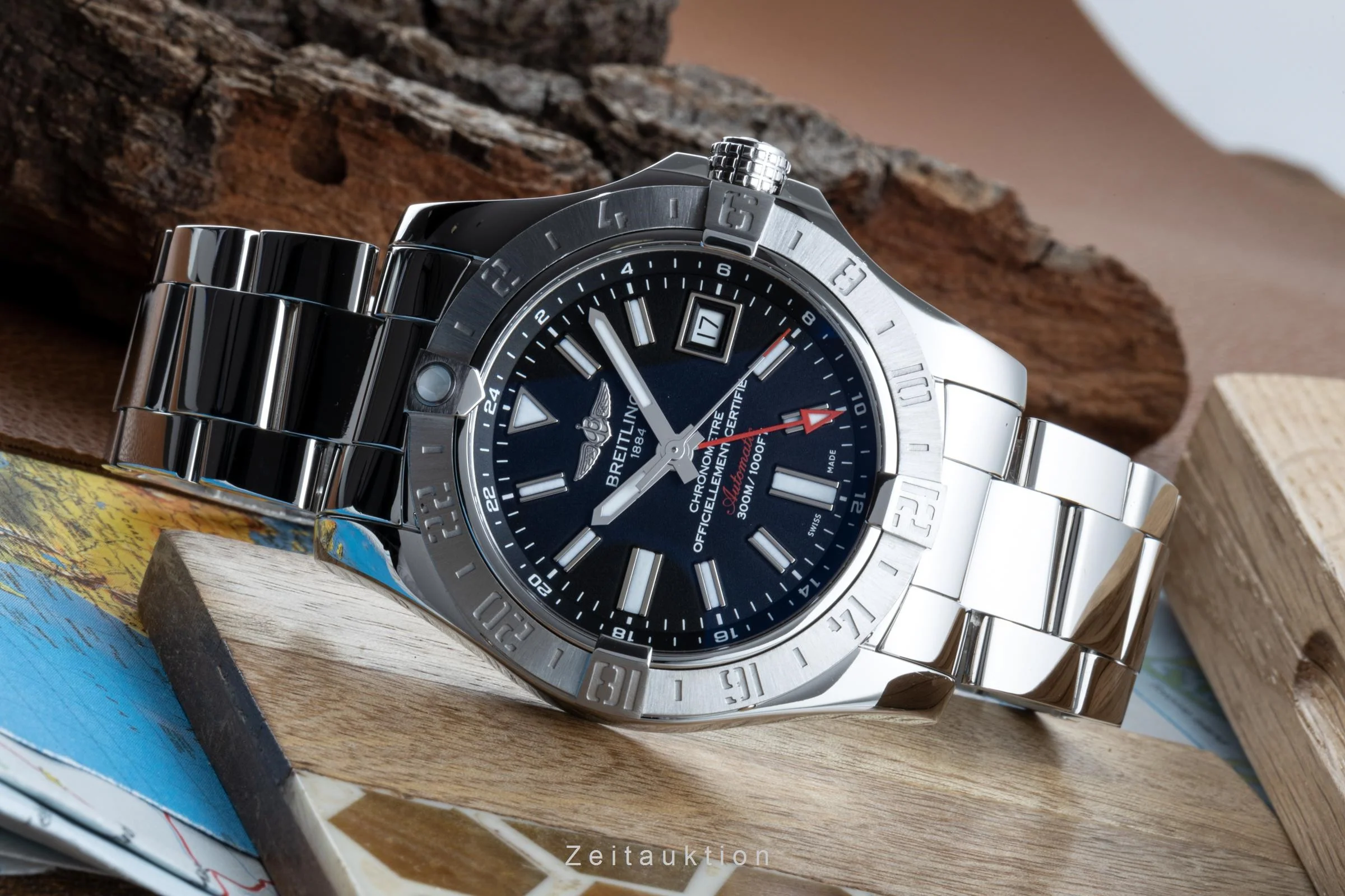 Breitling Avenger II GMT steel automatic men's watch A32390 LP: 3960EUR  [2207039] - Image 2
