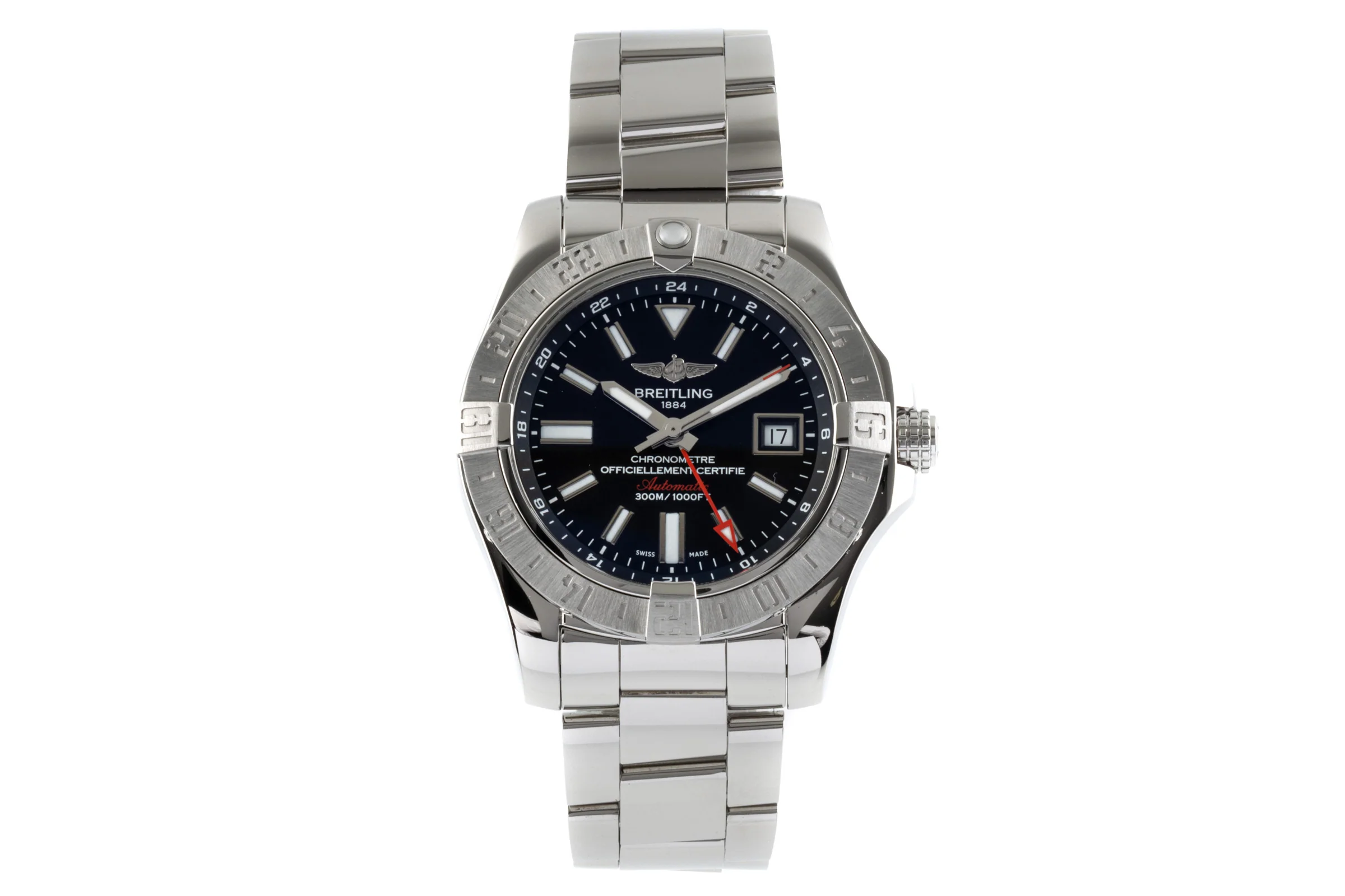 Breitling Avenger II GMT steel automatic men's watch A32390 LP: 3960EUR  [2207039] - Image 4