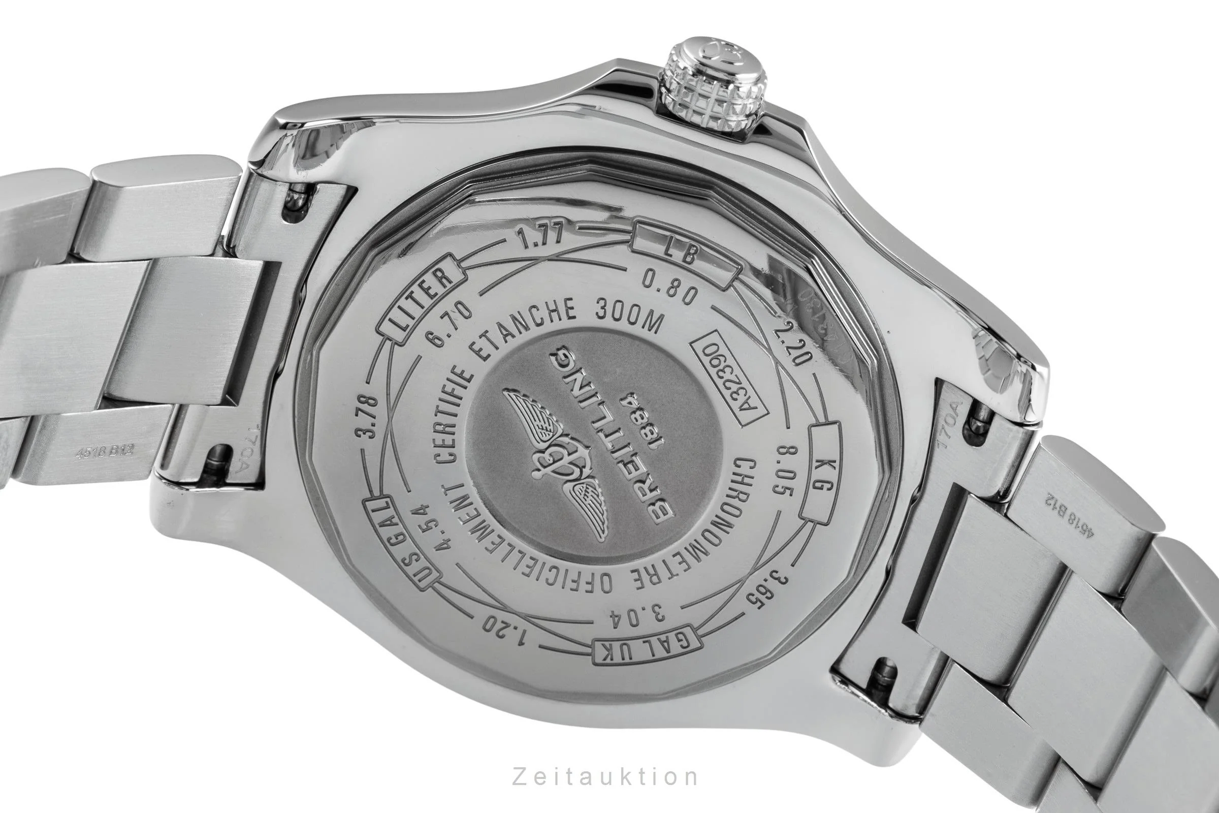 Breitling Avenger II GMT steel automatic men's watch A32390  [2504415] - Image 11