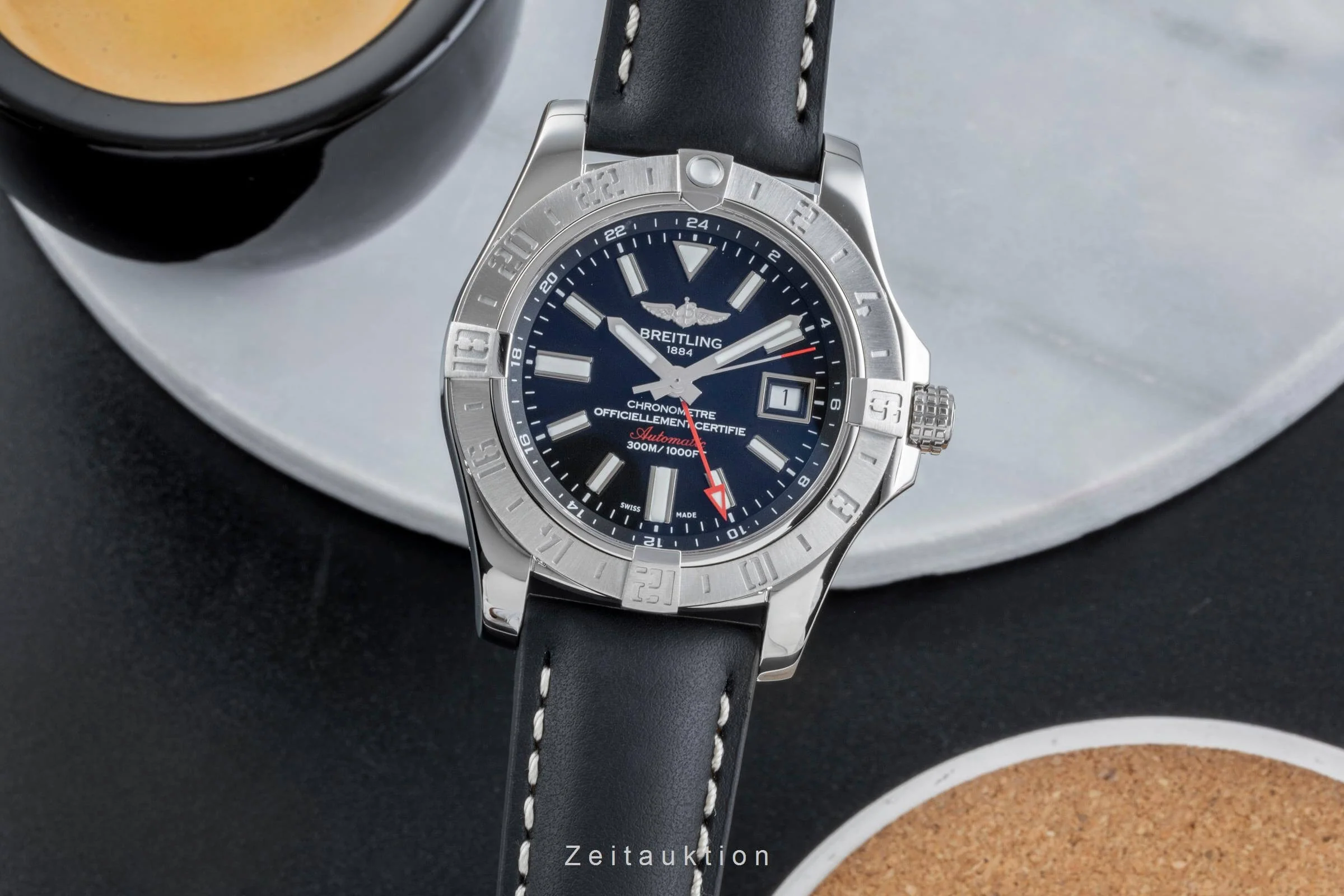 Breitling Avenger II GMT steel automatic men's watch A3239011/BC35  [2502091] - Image 2