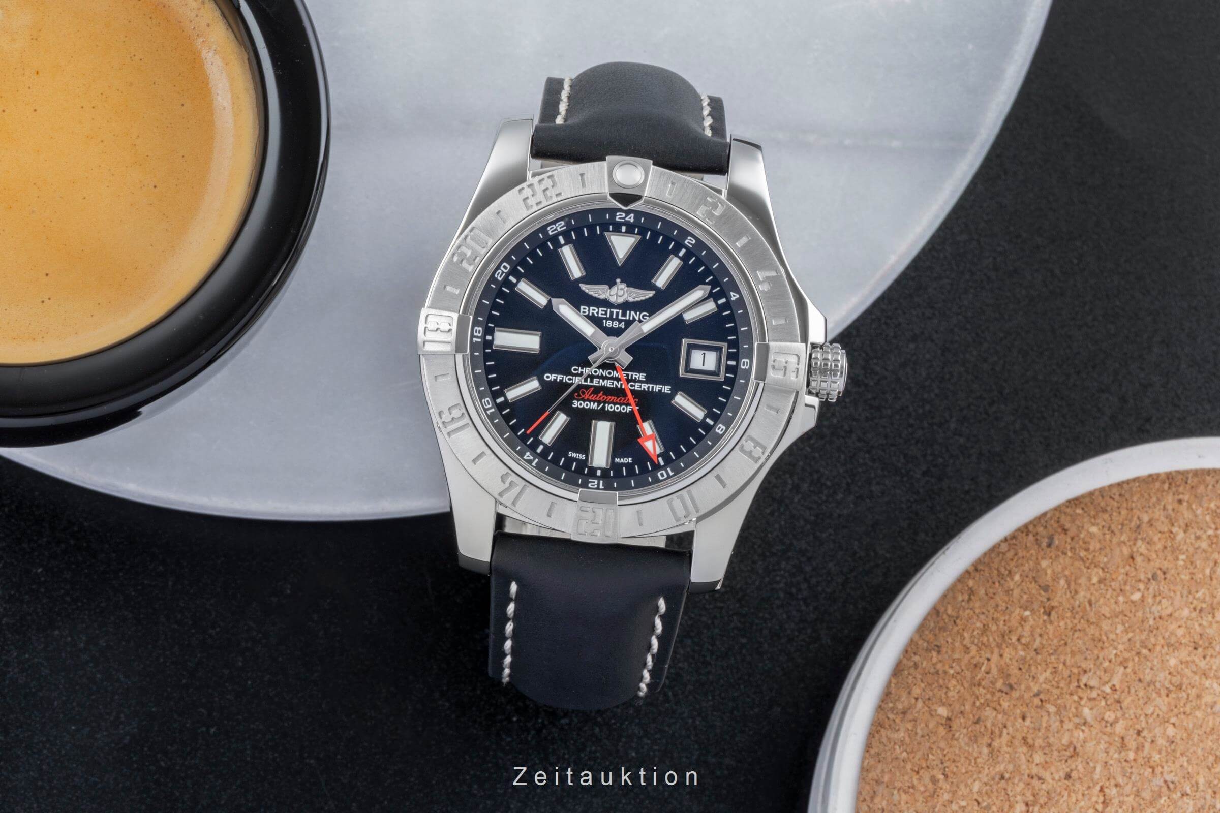Breitling Avenger II GMT steel automatic men's watch A3239011/BC35  [2502091] - Image 4