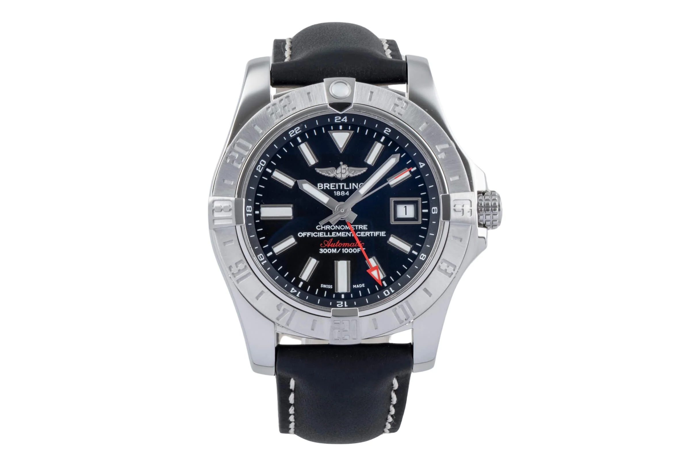 Breitling Avenger II GMT steel automatic men's watch A3239011/BC35  [2502091] - Image 5